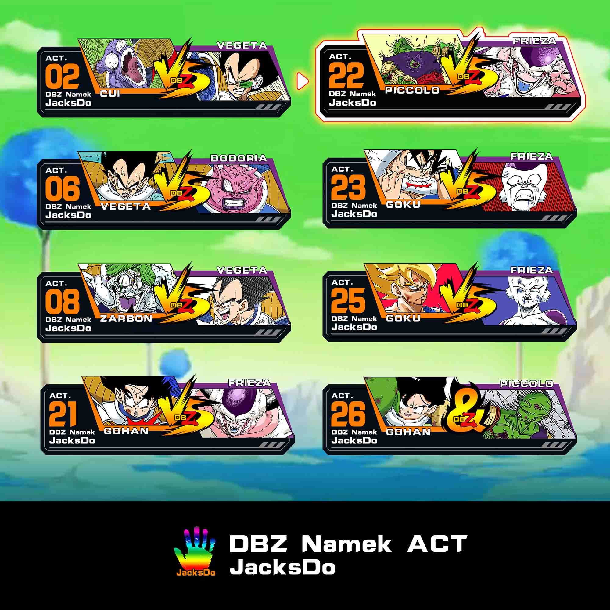 JacksDo - Frieza Third Form vs Piccolo - Thumbnail 13