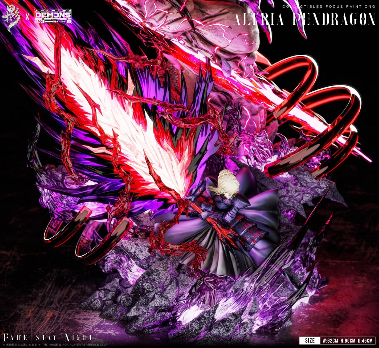 Lue Ying x Demons - Saber Alter - Thumbnail 4
