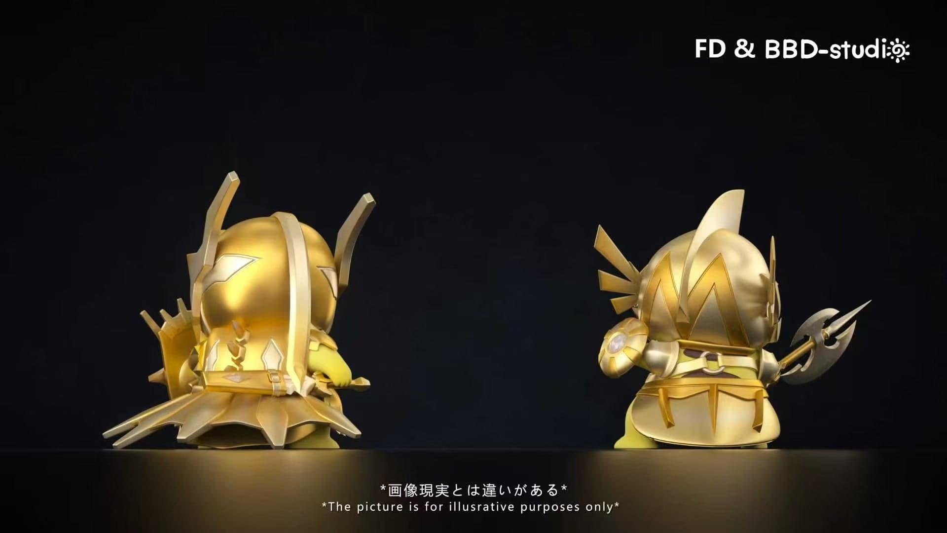 BBD x FD - Pikachu cos Palkia and Dialga - Thumbnail 6