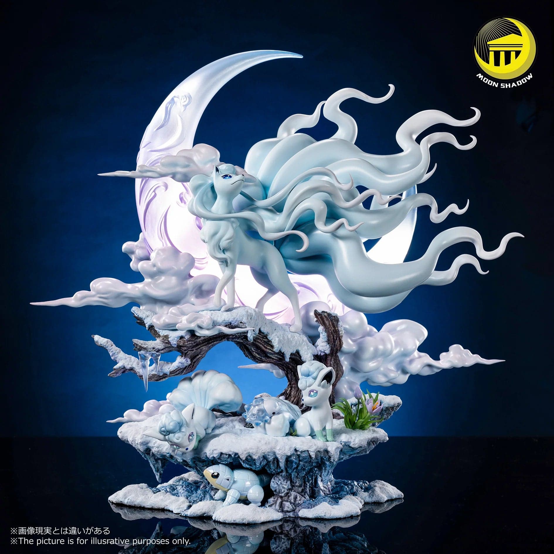 Moon Shadow - Ice Ninetails and Vulpix - Thumbnail 3