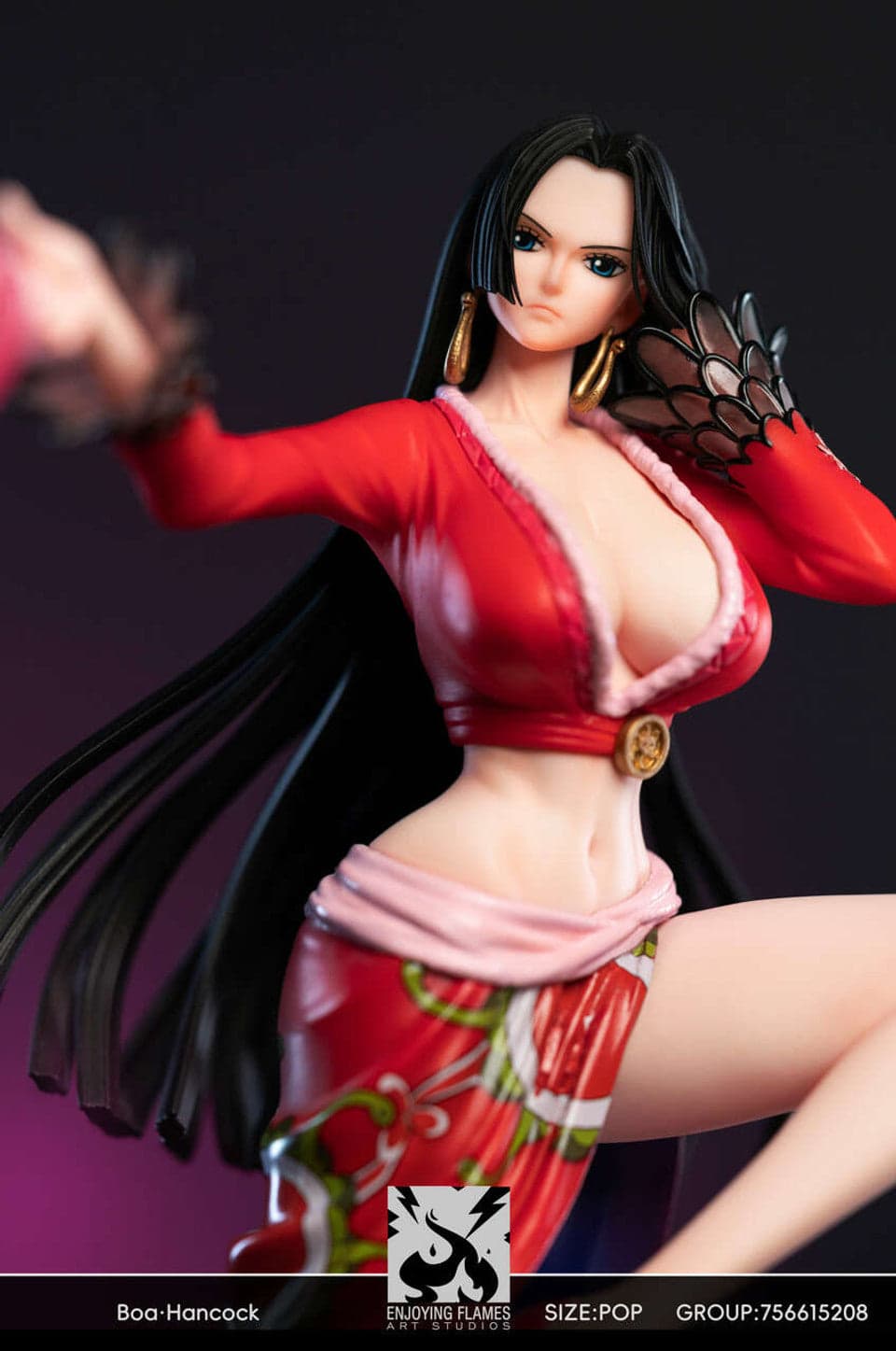 Enjoying Flames - Boa Hancock - Thumbnail 6