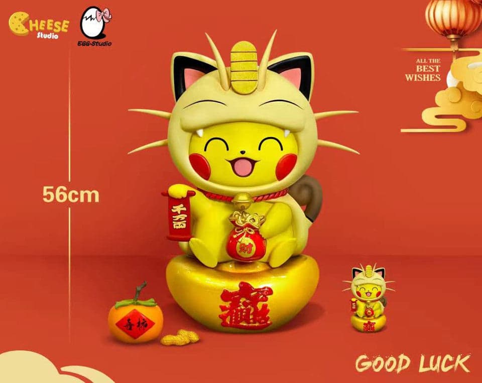 Cheese x EGG - Pikachu cos Meowth - Thumbnail 2