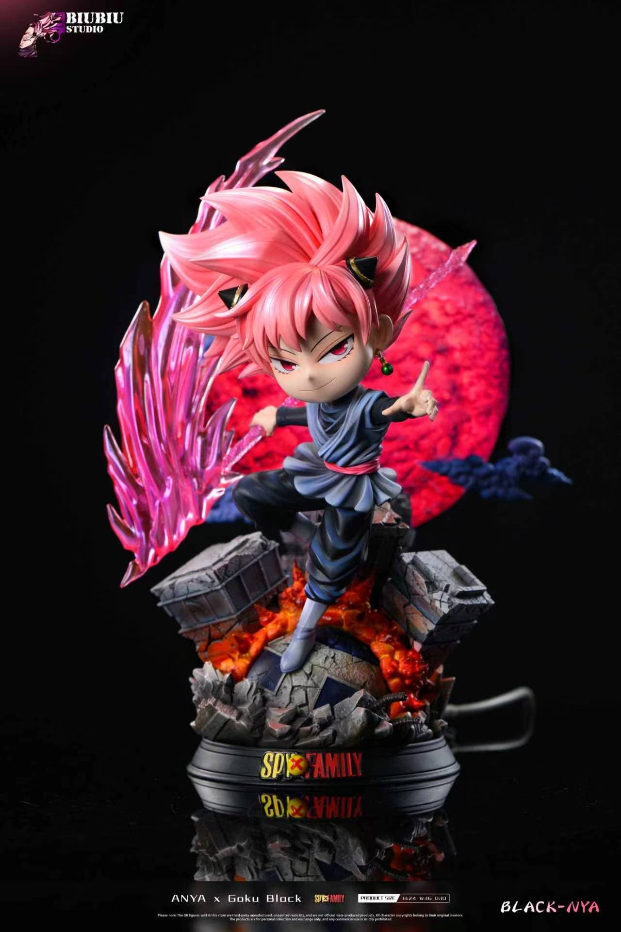 Biubiu - Anya cos Rose Goku Black - Thumbnail 2