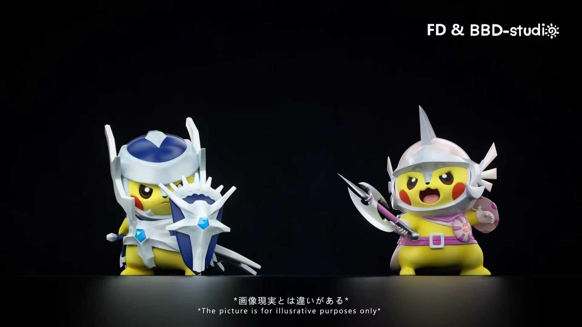 BBD x FD - Pikachu cos Palkia and Dialga