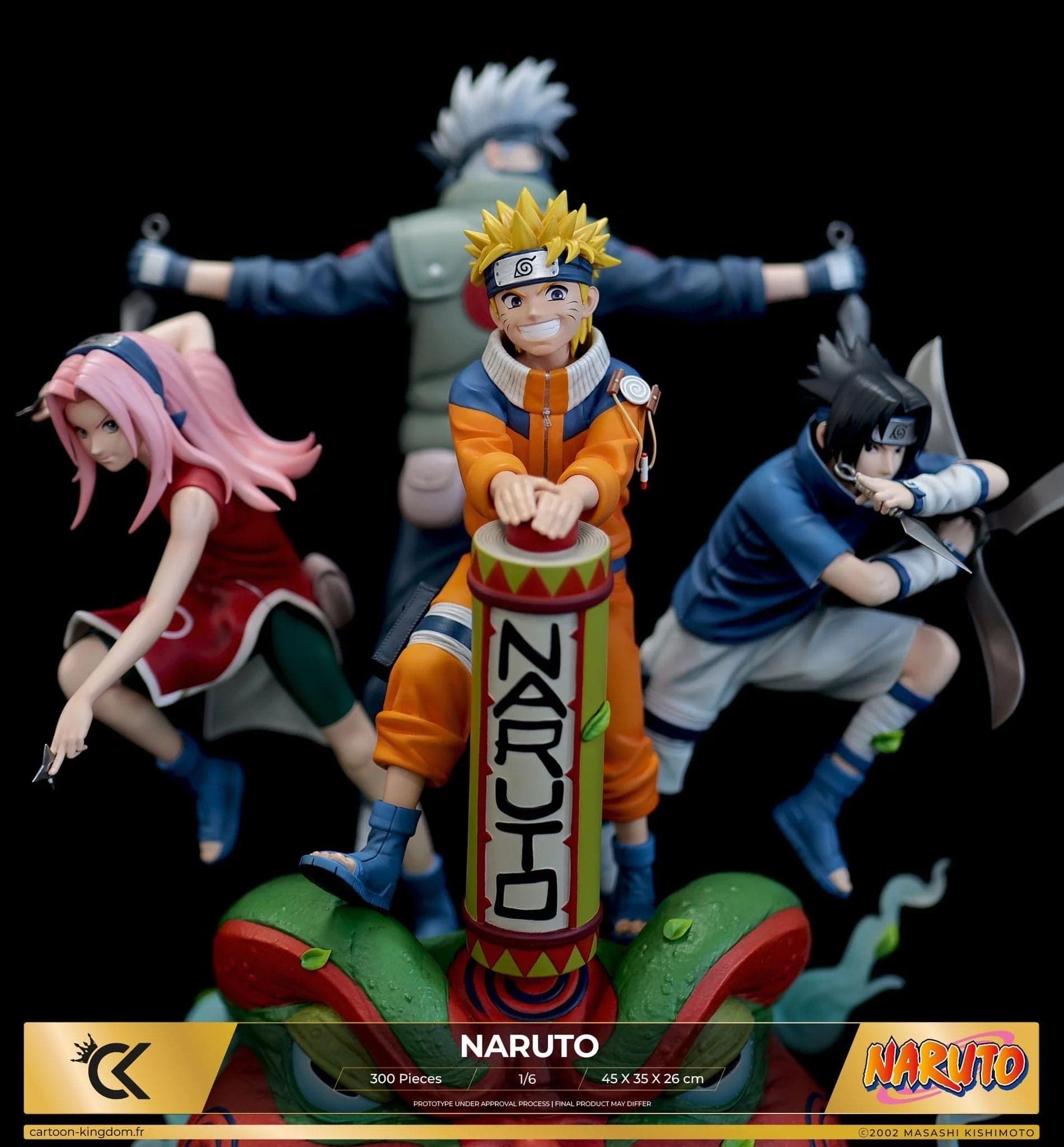 Cartoon Kingdom - Naruto, Kakashi, Sasuke and Sakura - Thumbnail 3