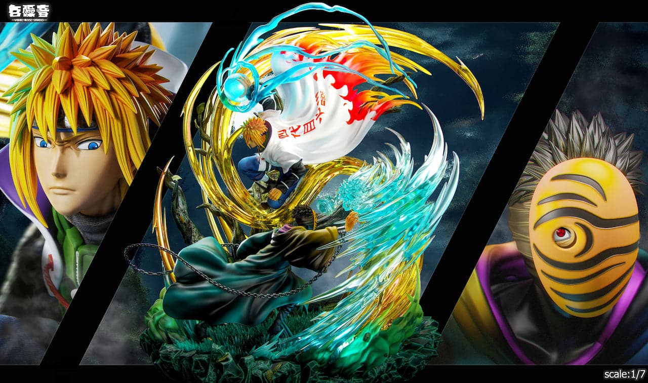White Noise - Minato vs Obito - Thumbnail 2