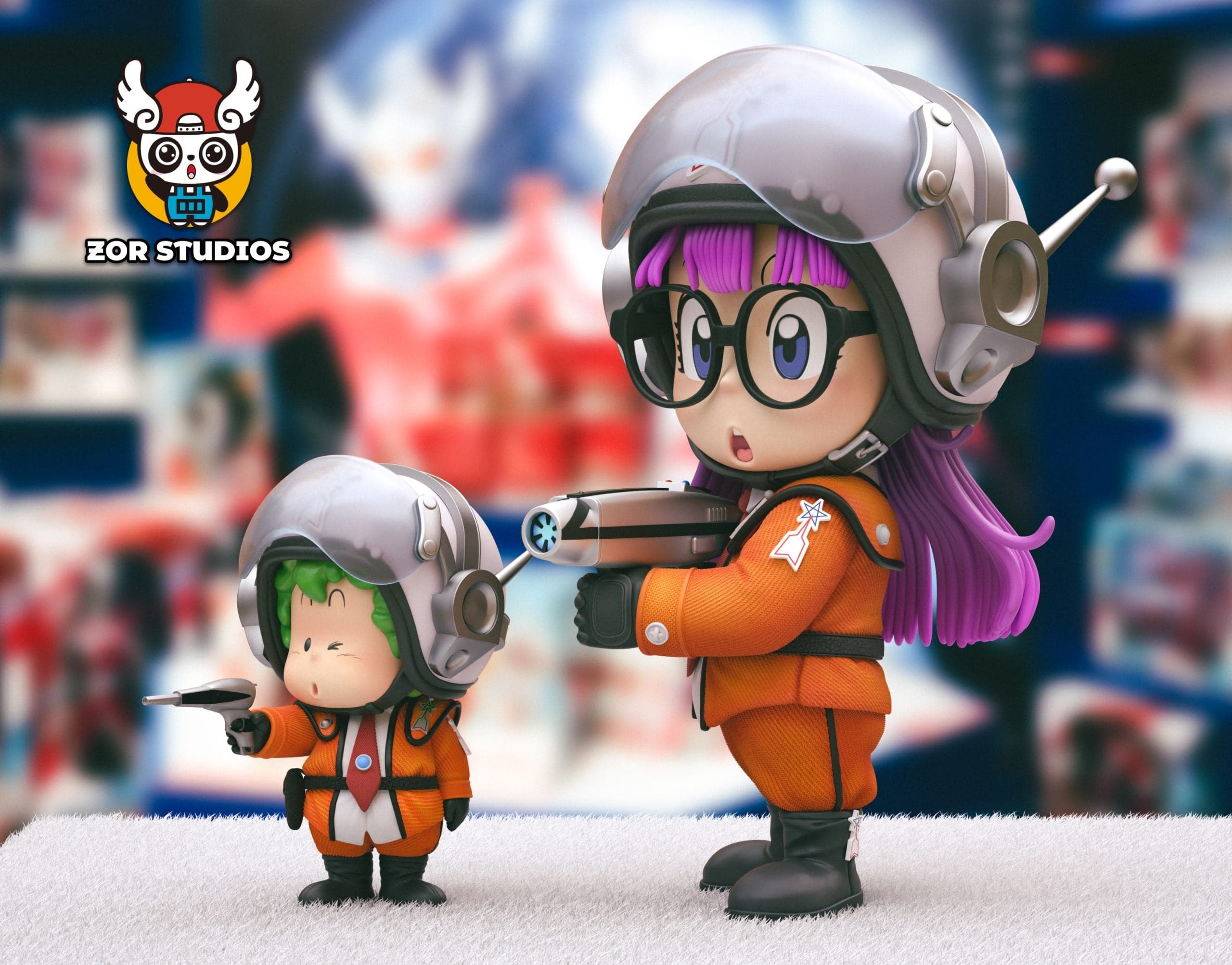 ZOR - Arale and Gatchan - Thumbnail 6