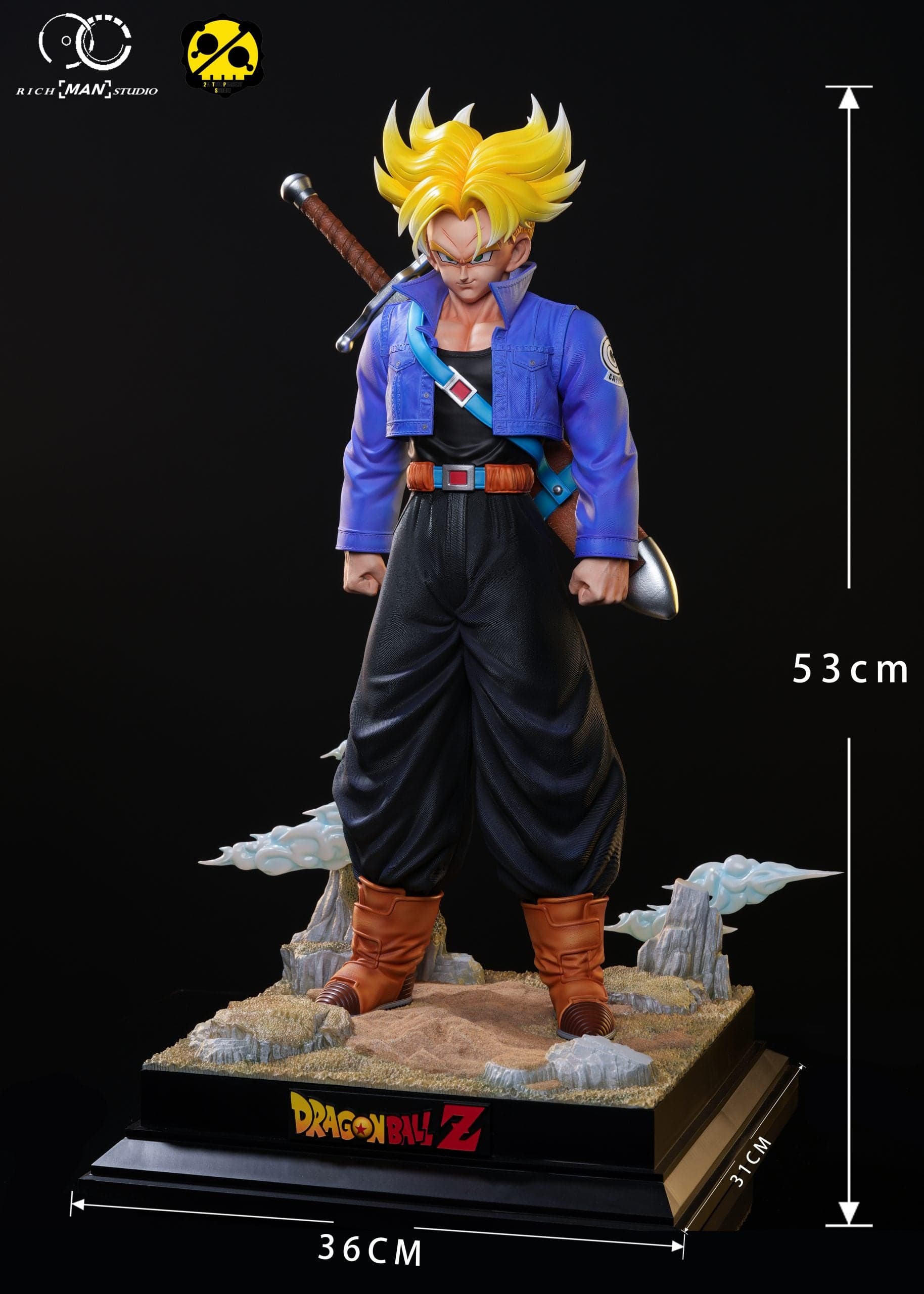 Rich Man x 2% - SSJ Trunks - Thumbnail 6