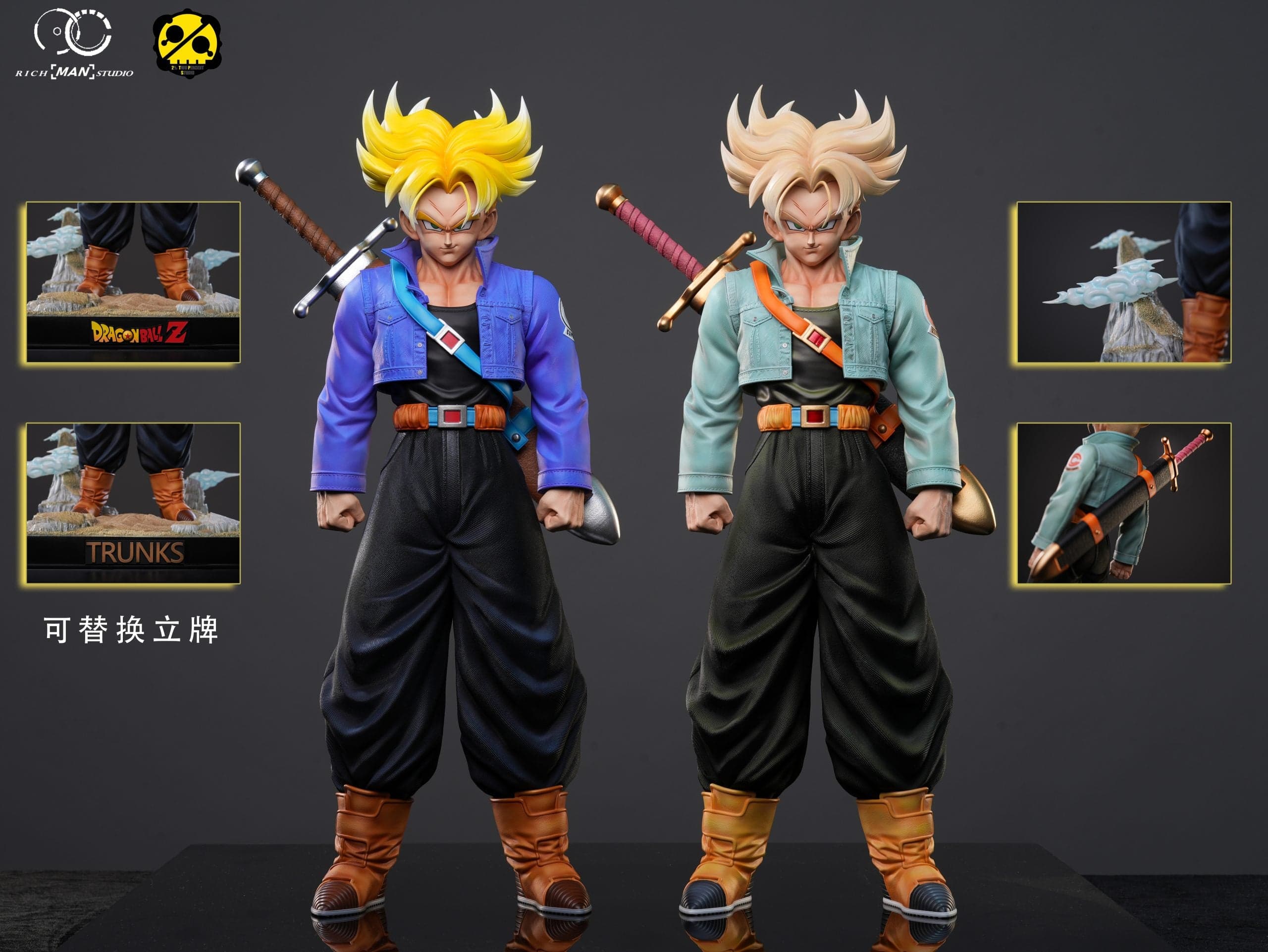 Rich Man x 2% - SSJ Trunks - Thumbnail 4