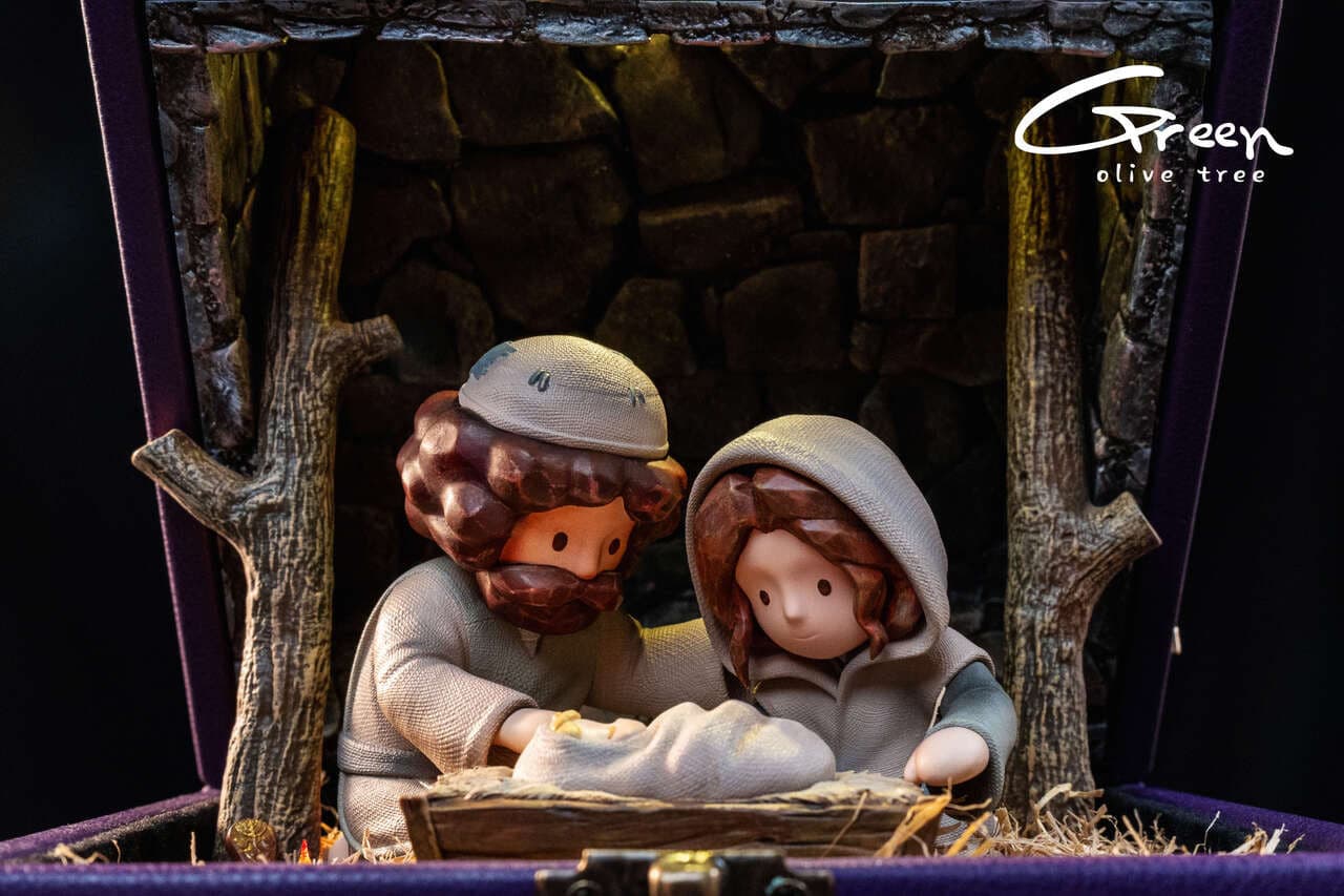 Green Olive Tree - Christmas Music Box - Thumbnail 8