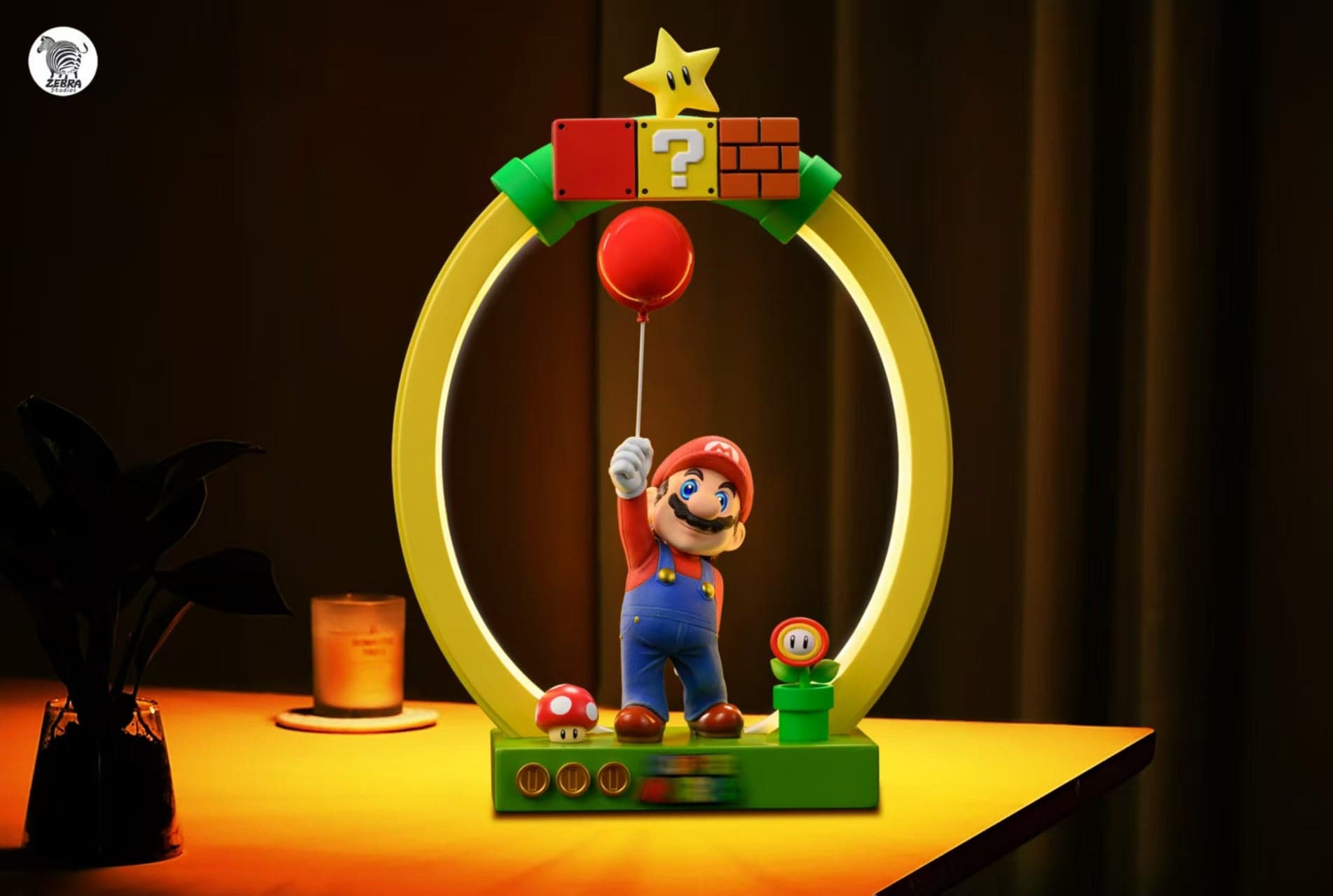 Zebra - Super Mario Lamp - Image 1