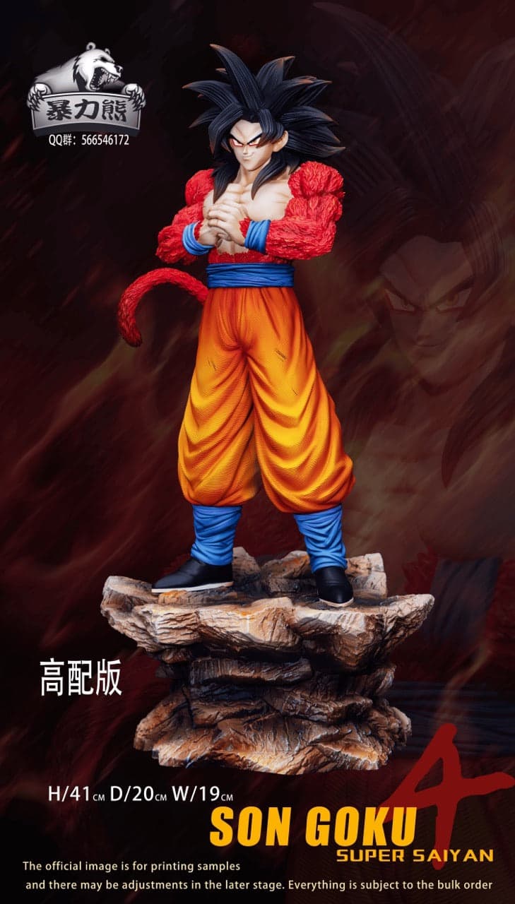 Violent Bear - SSJ4 Goku, Vegeta and Gogeta - Thumbnail 2