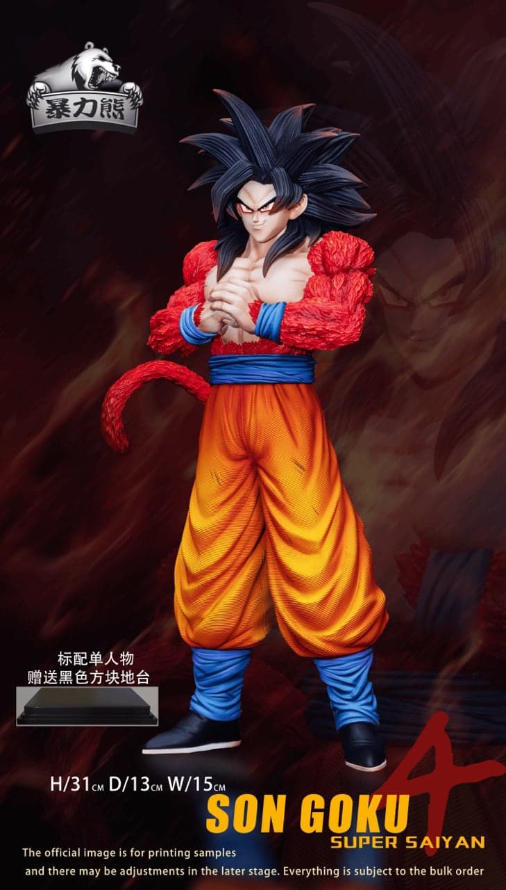 Violent Bear - SSJ4 Goku, Vegeta and Gogeta - Thumbnail 3