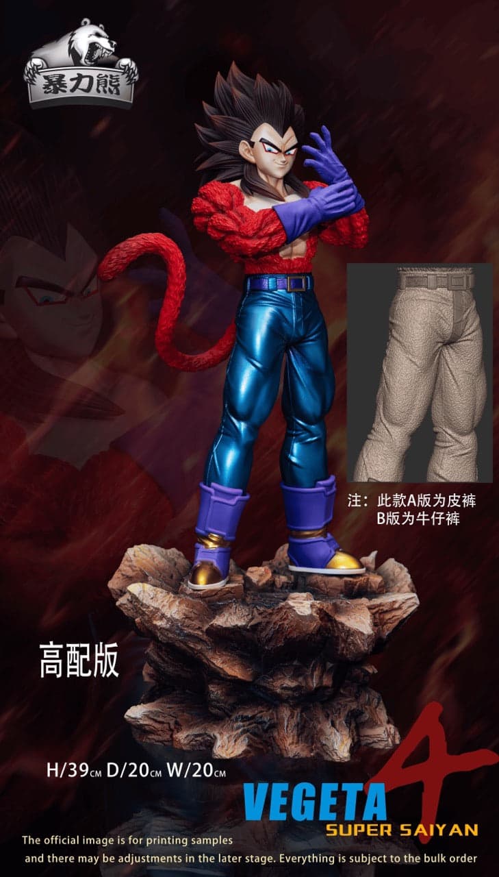 Violent Bear - SSJ4 Goku, Vegeta and Gogeta - Thumbnail 4