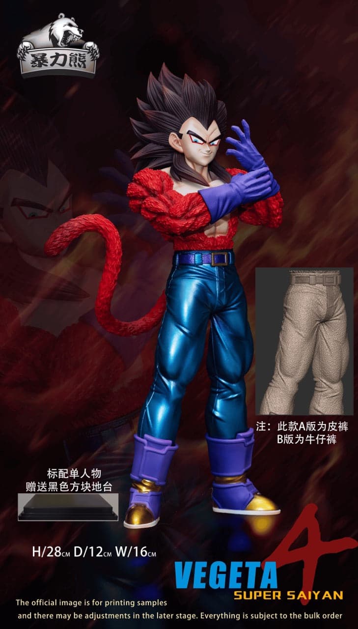 Violent Bear - SSJ4 Goku, Vegeta and Gogeta - Thumbnail 5