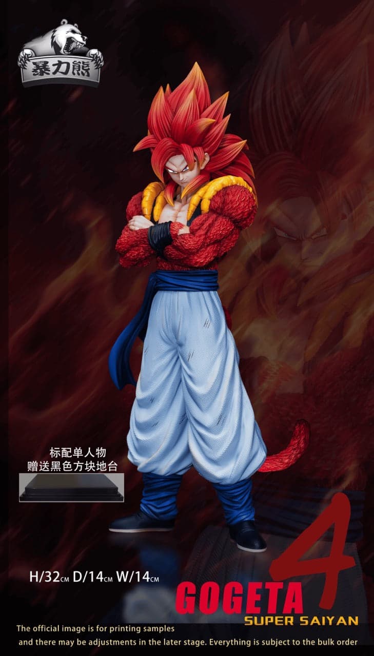 Violent Bear - SSJ4 Goku, Vegeta and Gogeta - Thumbnail 7