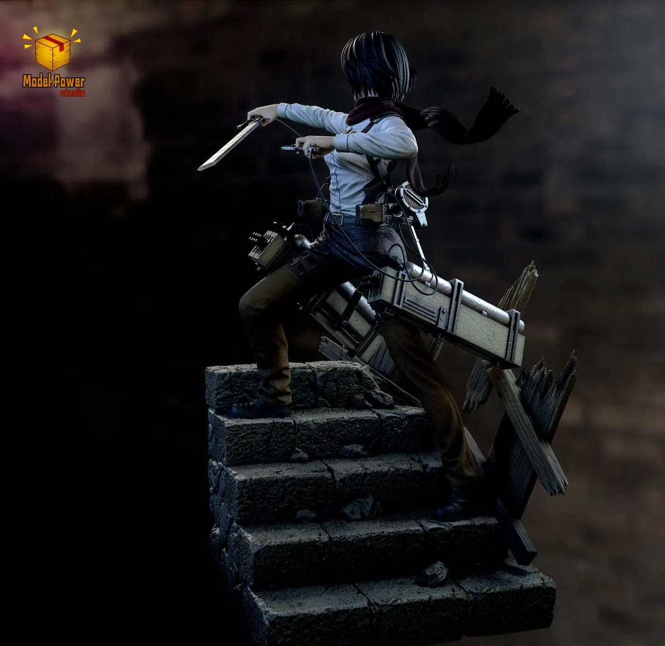 Model Power - Eren, Armin and Mikasa - Thumbnail 9