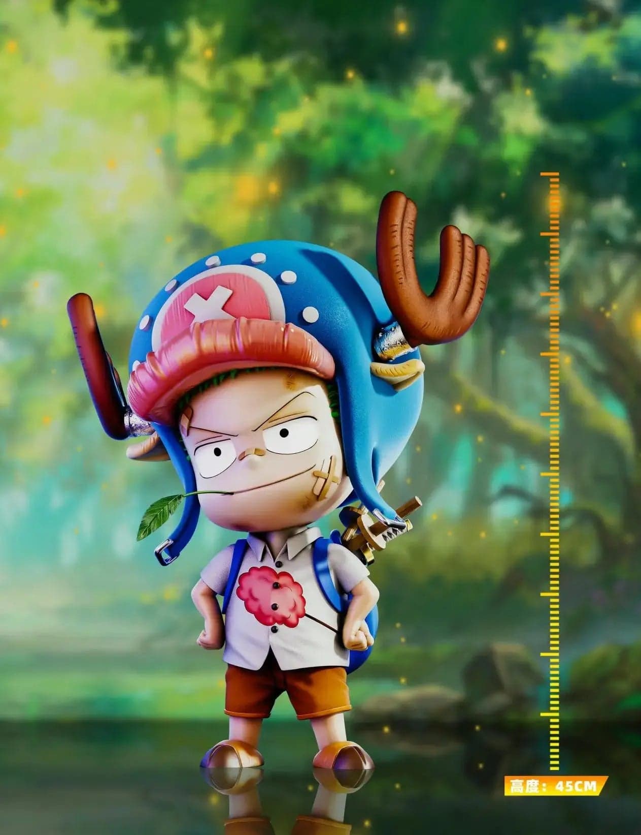 Pin Jiang Meng Qi - Zoro cos Chopper - Thumbnail 2
