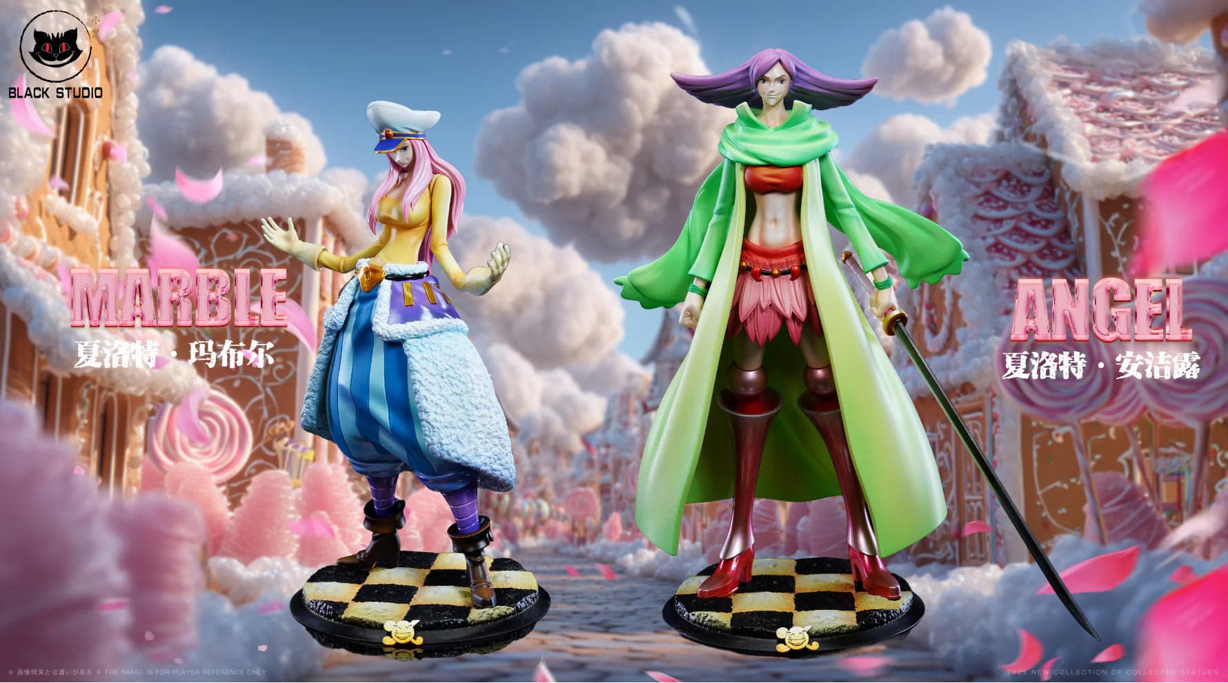 Black - Charlotte Marble and Charlotte Angel - Thumbnail 3
