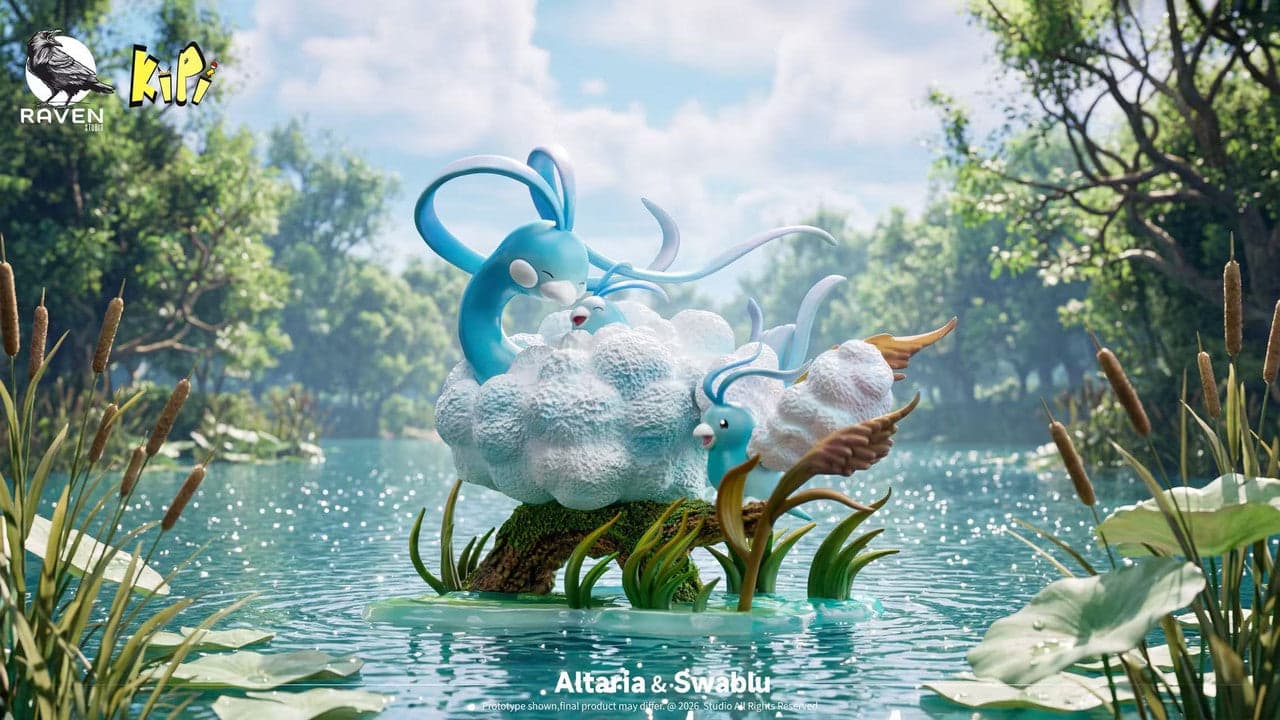 Raven x Kipi - Altaria and Swablu - Image 1