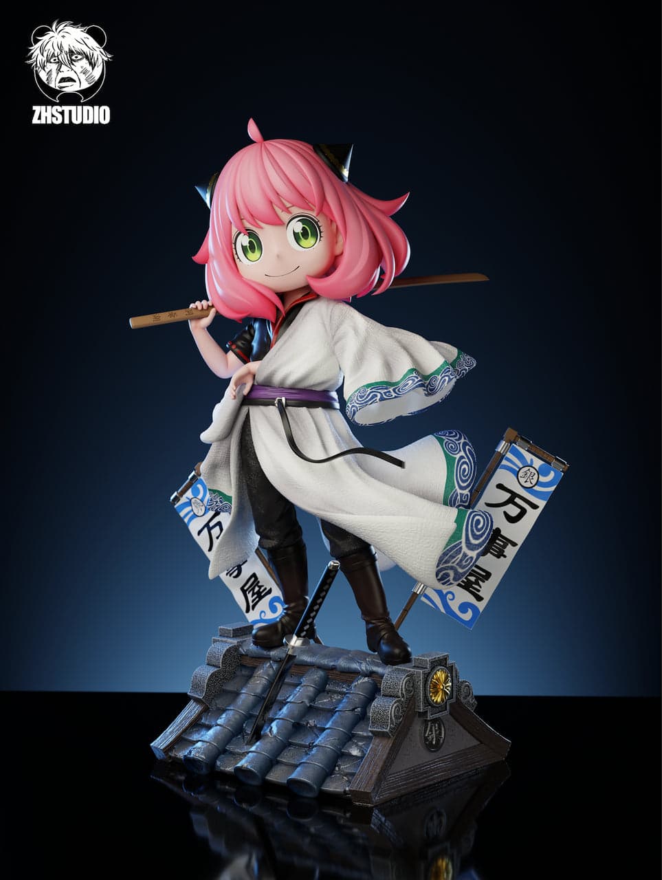 ZH - Anya cos Gintoki Sakata - Image 1