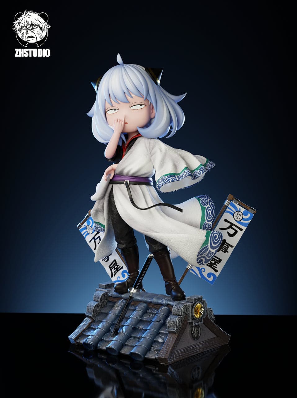 ZH - Anya cos Gintoki Sakata - Thumbnail 3
