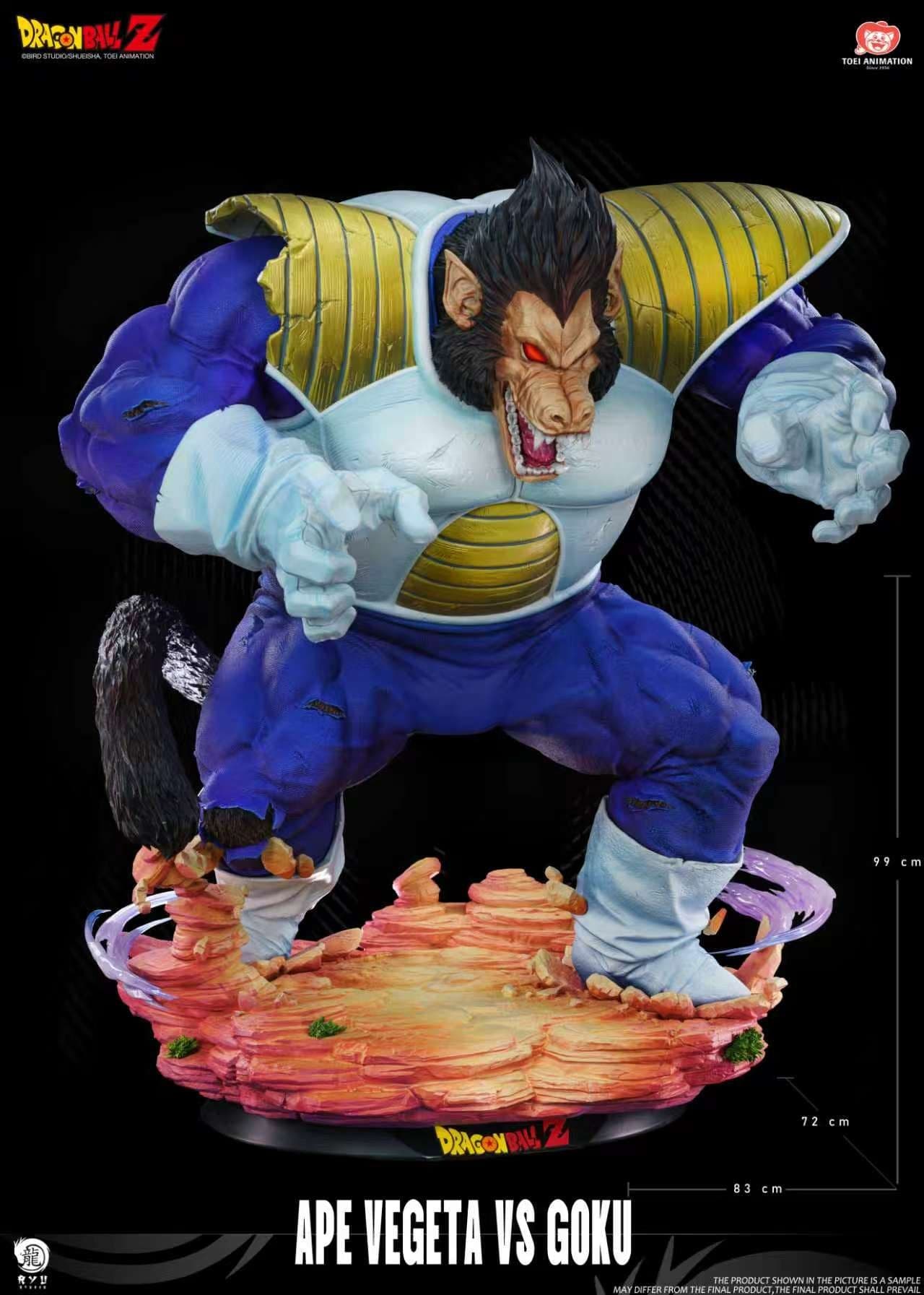 Ryu - Ozaru Vegeta vs Goku - Thumbnail 8