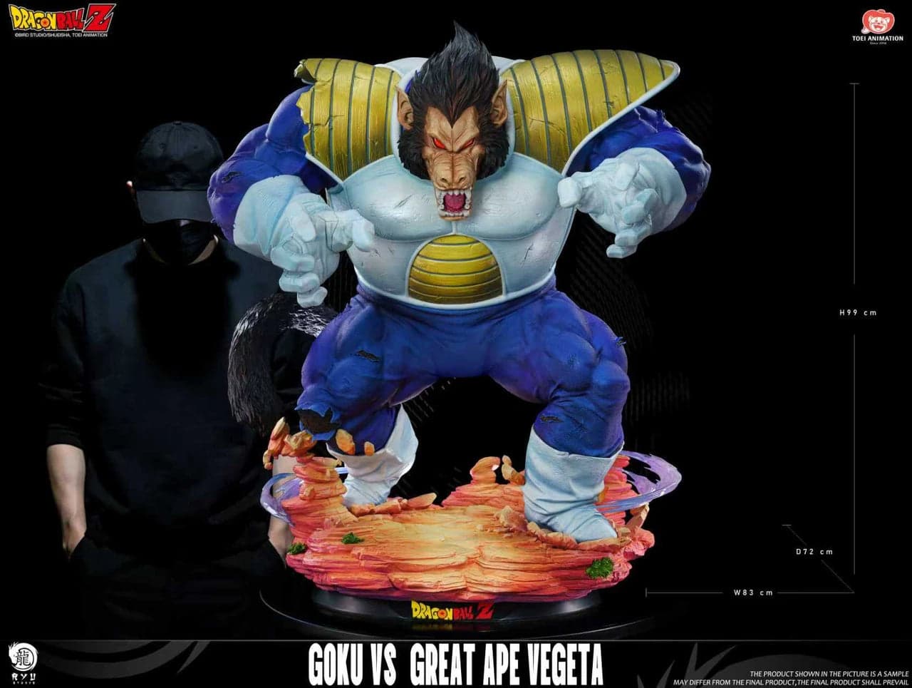 Ryu - Ozaru Vegeta vs Goku - Thumbnail 3