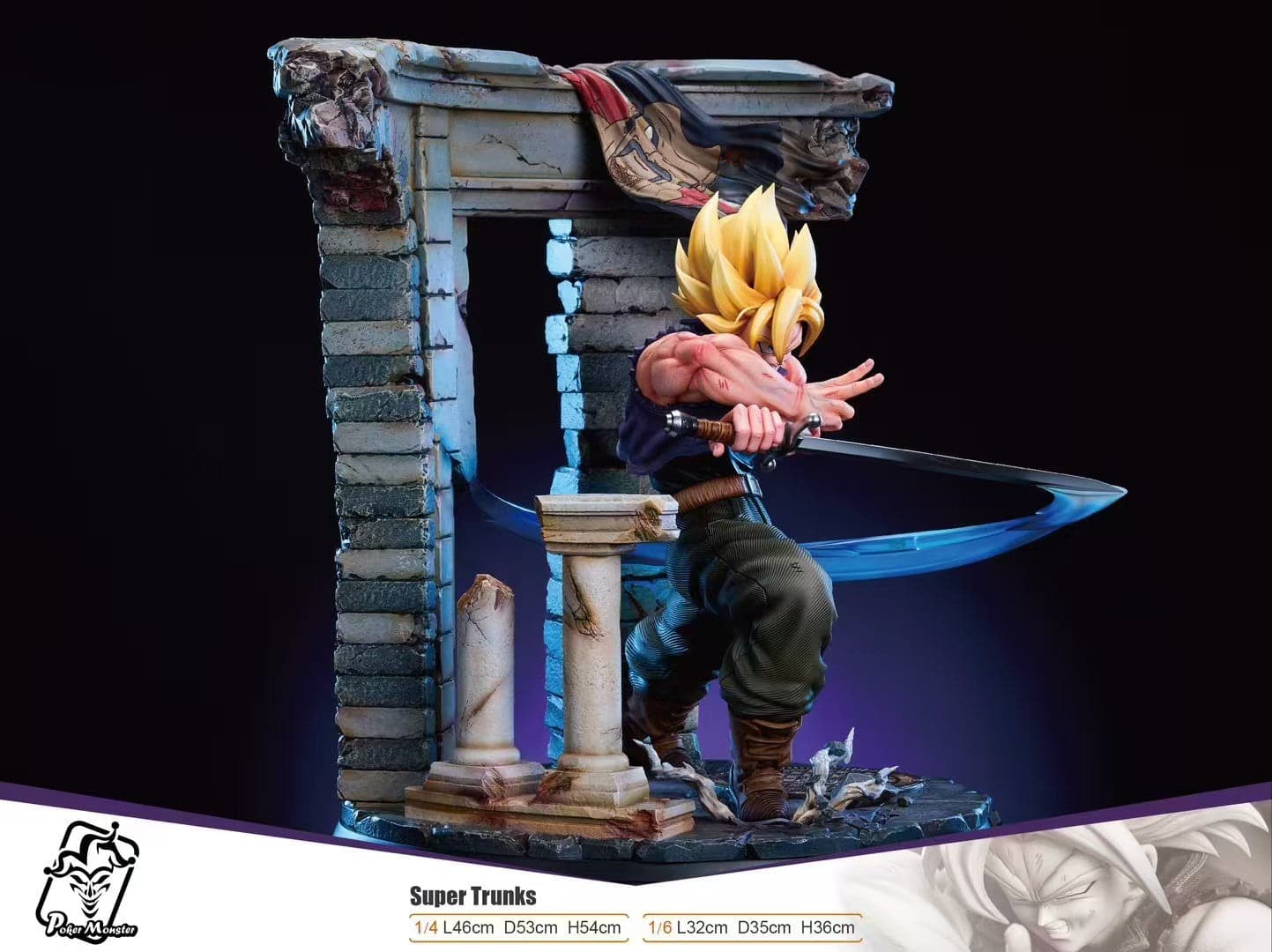 Poker Monster - Trunks - Thumbnail 3