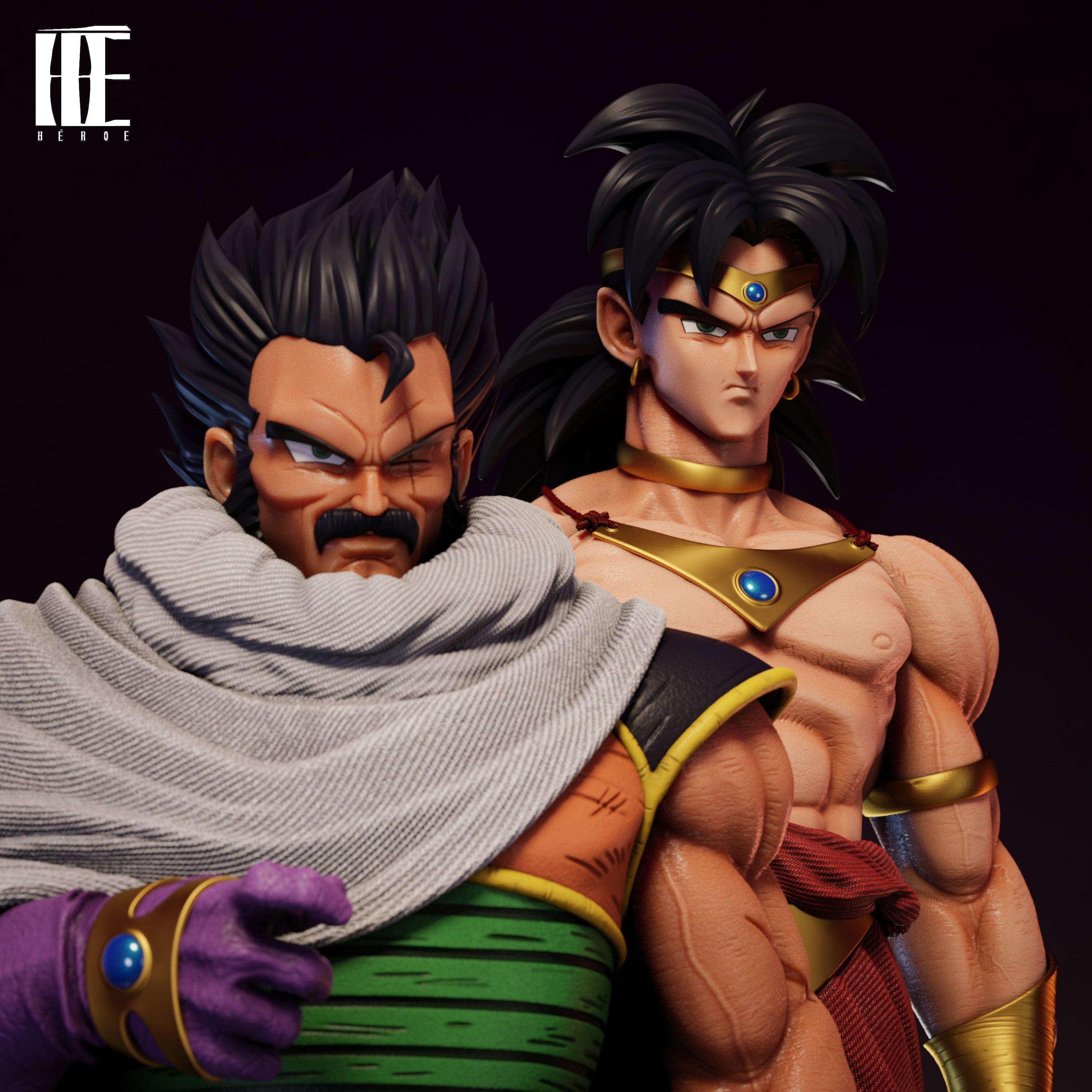 Heroe Collectibles - Broly and Paragus - Thumbnail 3
