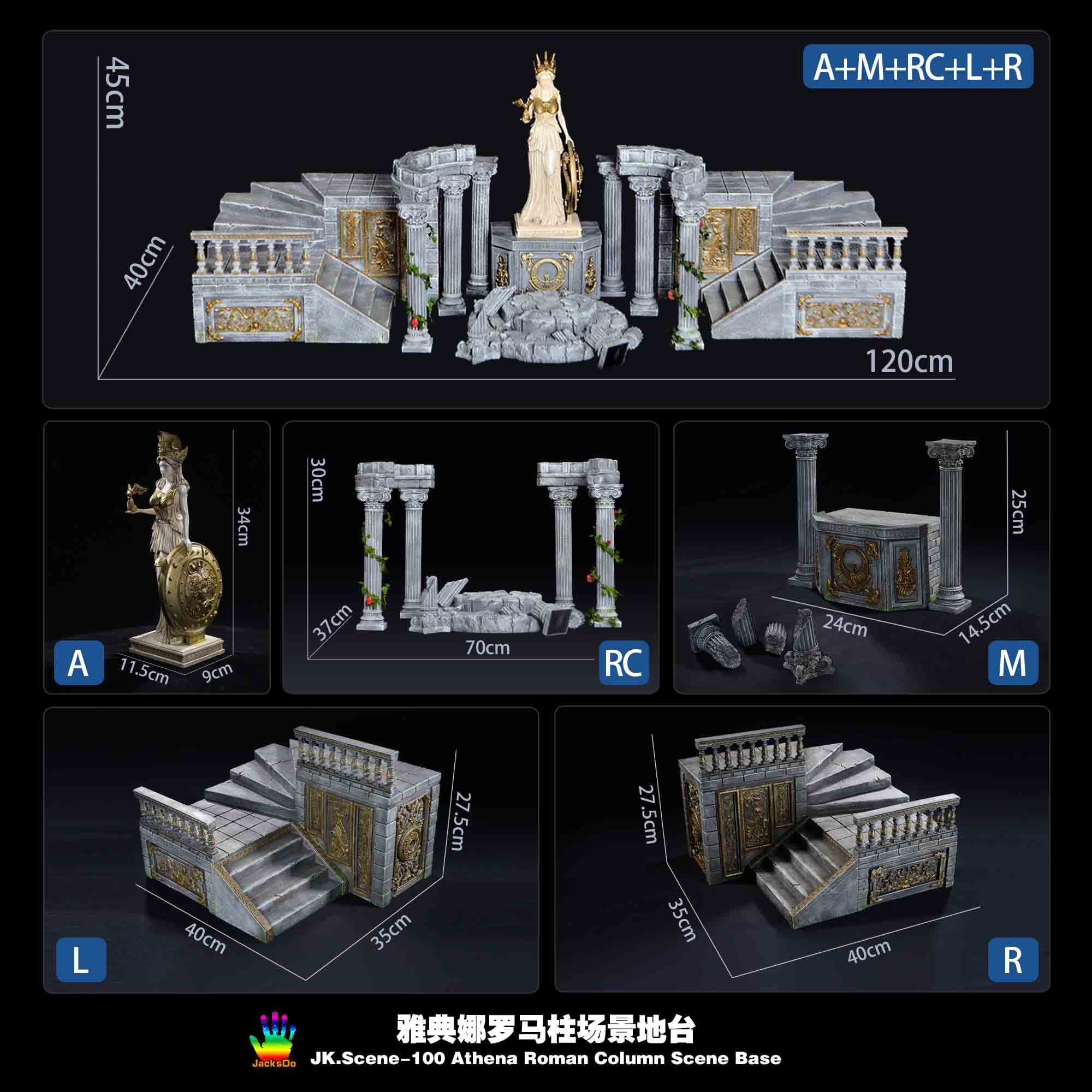 JacksDo - Athena Roman Column Scene Base - Thumbnail 15