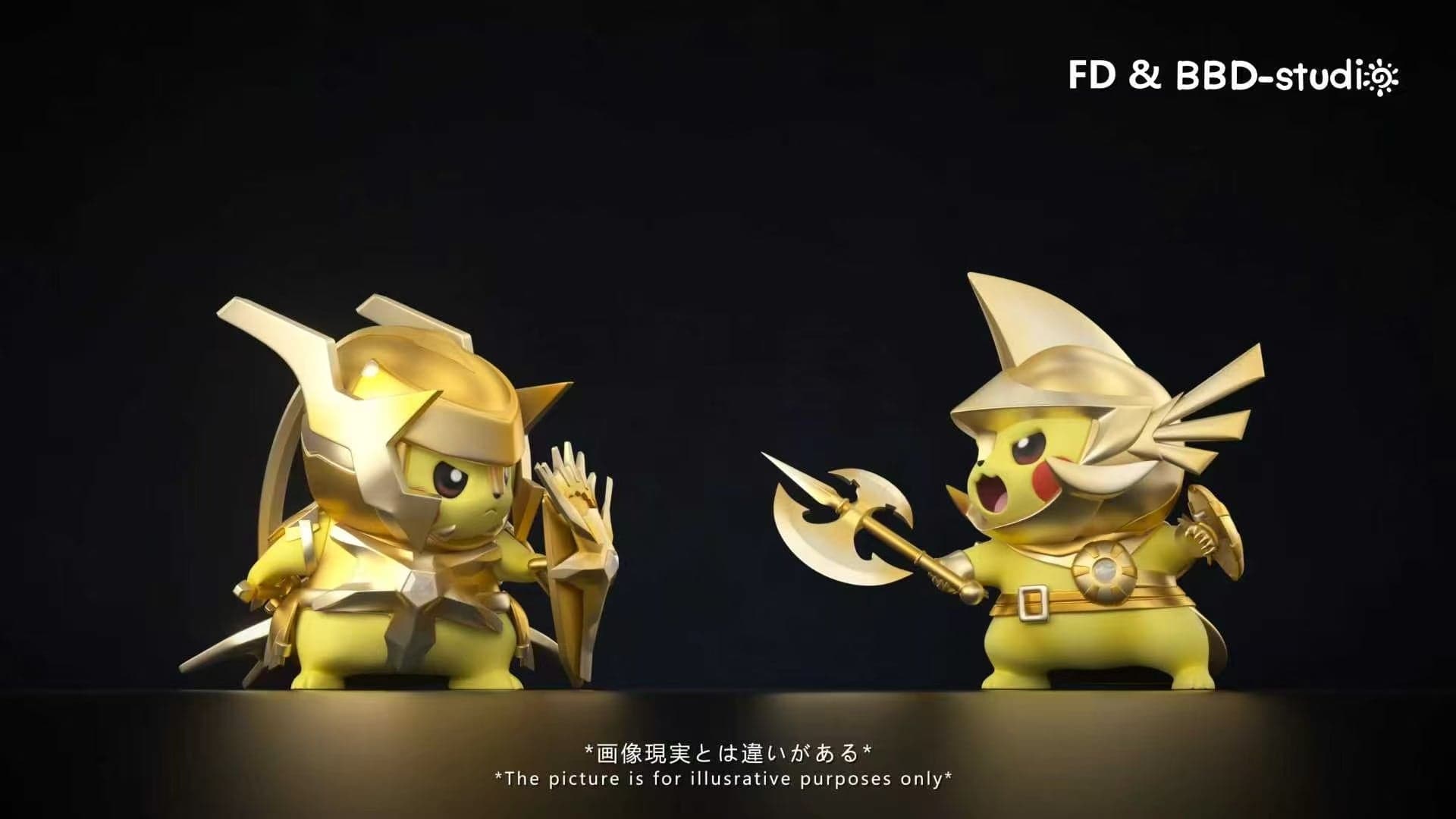 BBD x FD - Pikachu cos Palkia and Dialga - Thumbnail 4