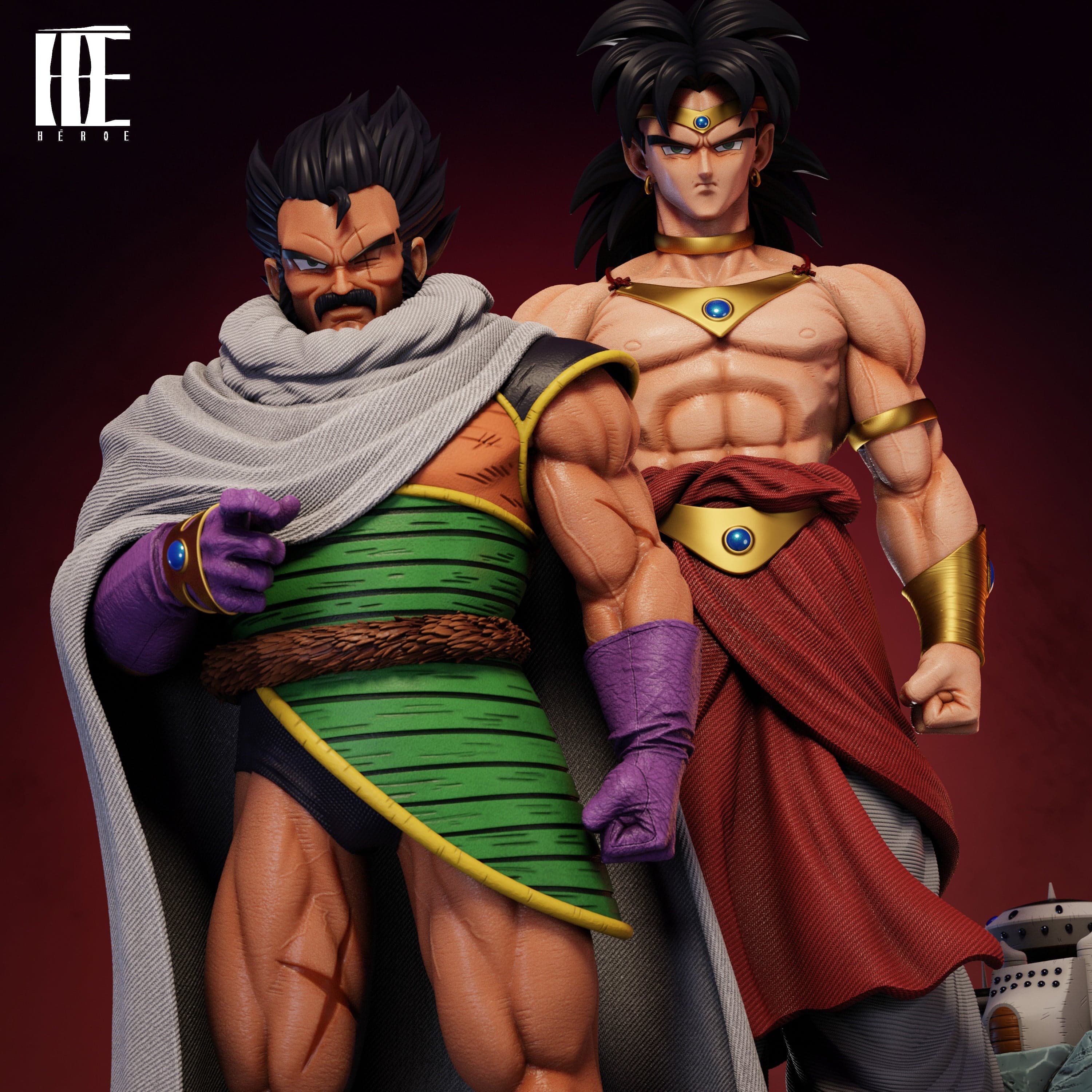 Heroe Collectibles - Broly and Paragus - Thumbnail 5