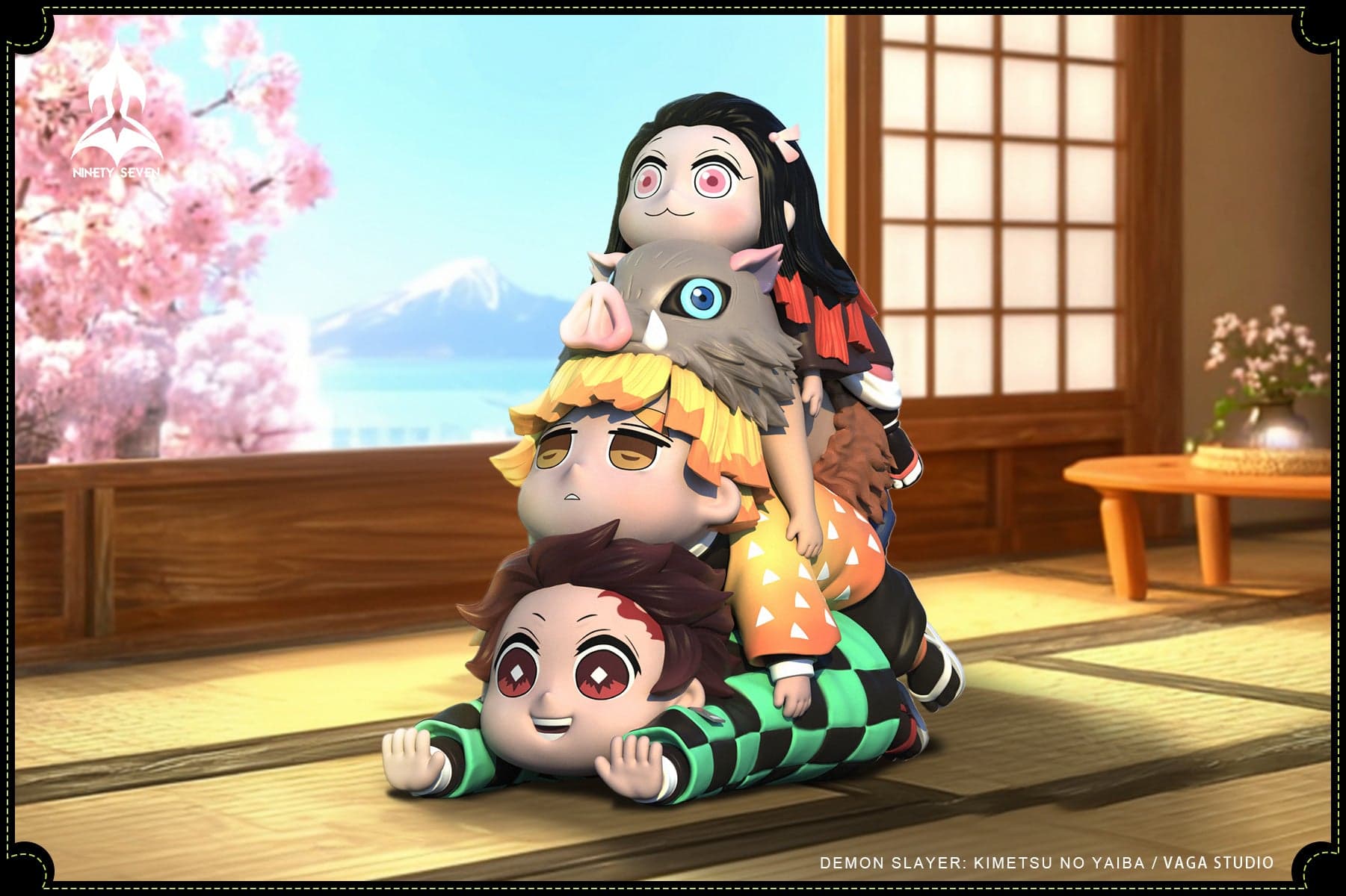 Ninety Seven - Tanjiro, Zenitsu, Inosuke and Nezuko - Thumbnail 2