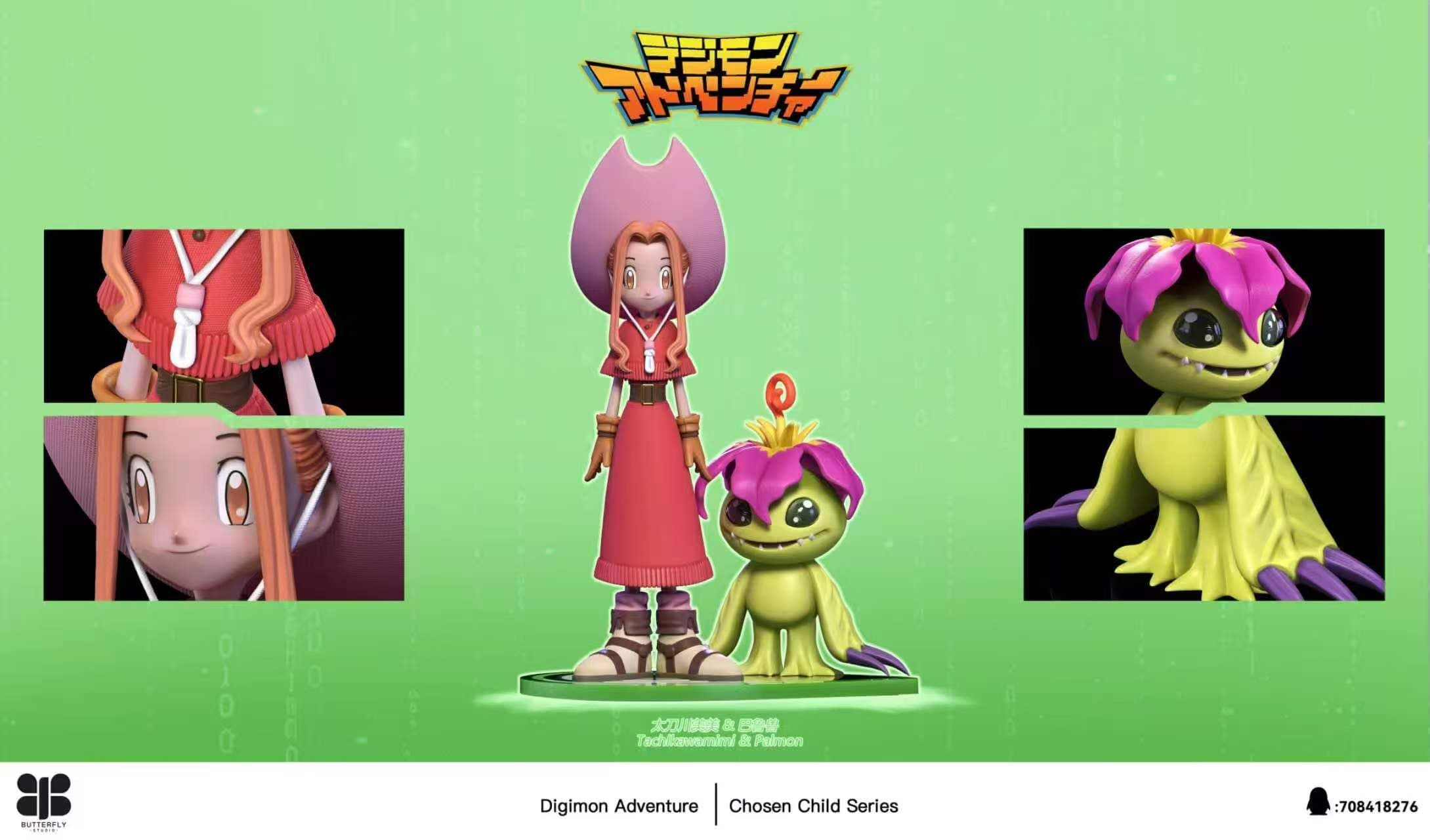 Butterfly - Mimi Tachikawa and Palmon - Thumbnail 2
