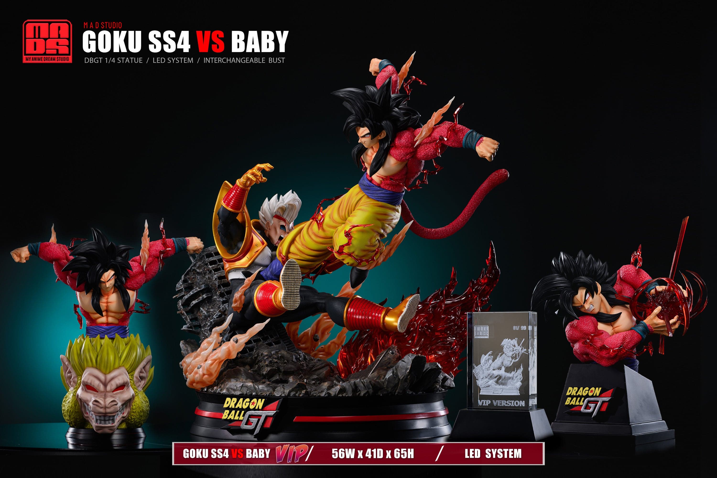 MAD - SSJ4 Goku vs Baby Vegeta - Thumbnail 11