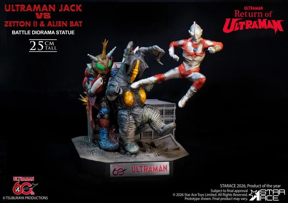 Star Ace Toys - Ultraman vs Zetton II and Alien Bat - Thumbnail 6