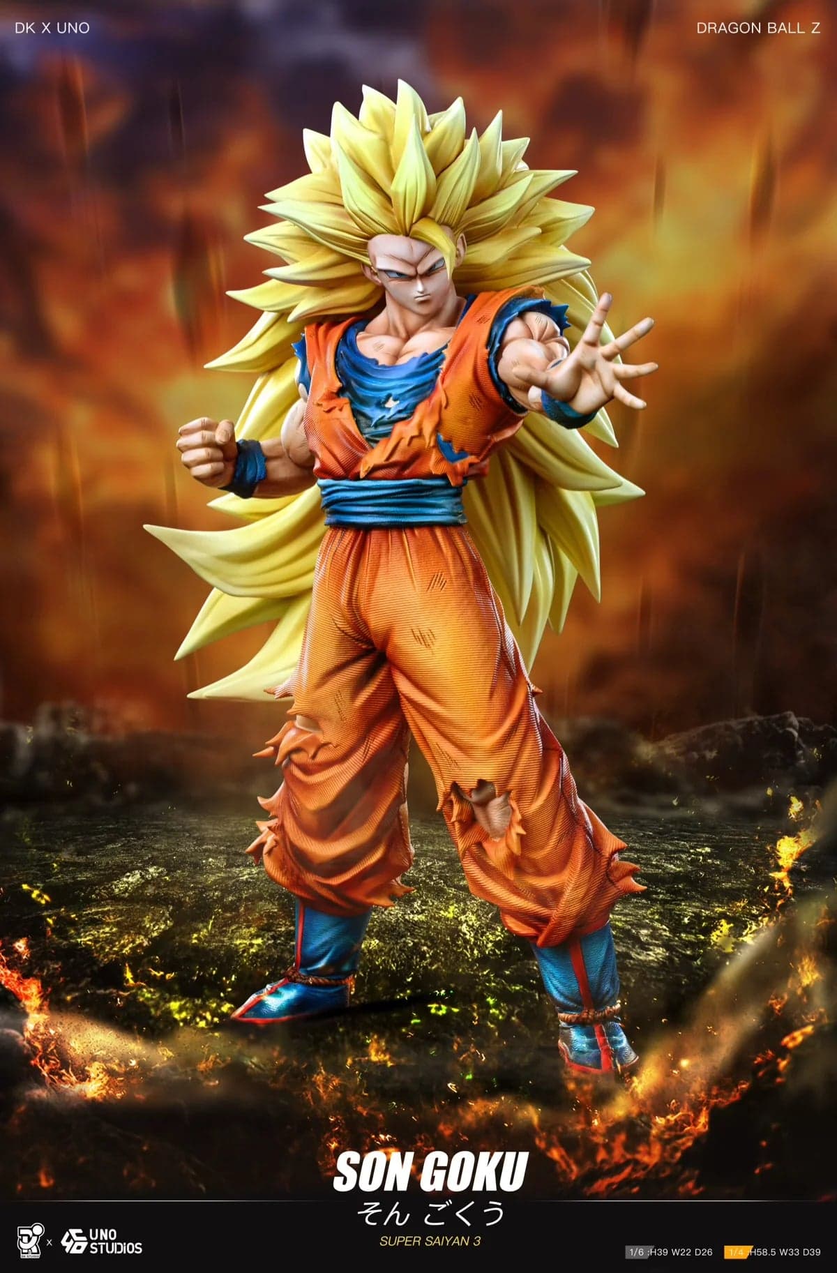 DK x UNO - SSJ3 Goku