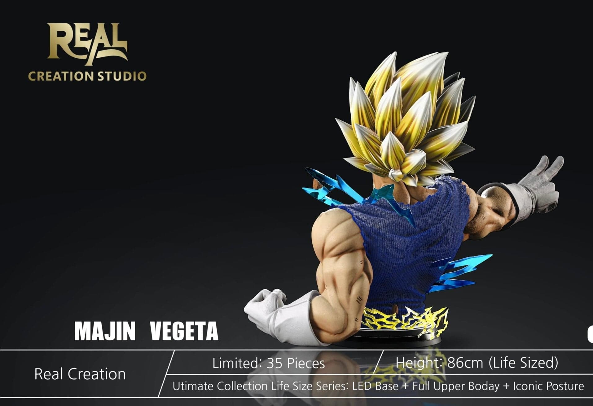 Real Creation - Majin Vegeta - Thumbnail 4