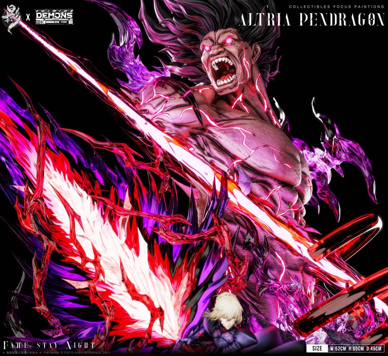 Lue Ying x Demons - Saber Alter - Thumbnail 3