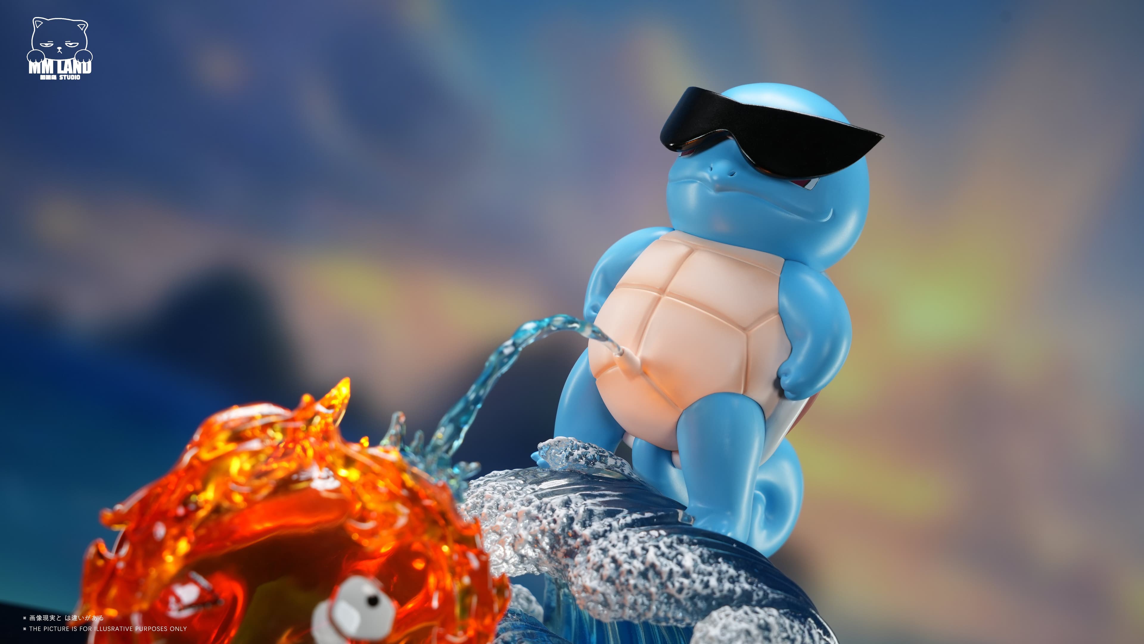 MMLAND - Squirtle and Calcifer - Thumbnail 3
