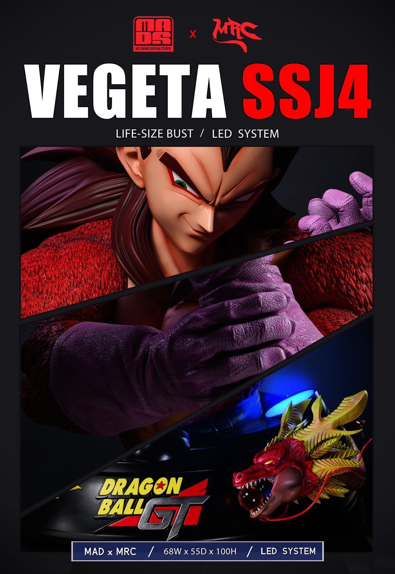 MAD x MRC - SSJ4 Vegeta - Thumbnail 5
