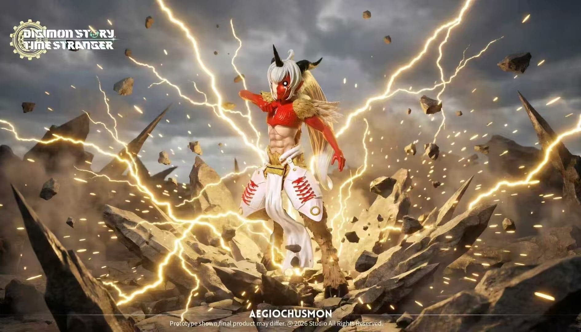 FC x Hudie - Aegiochusmon - Thumbnail 2