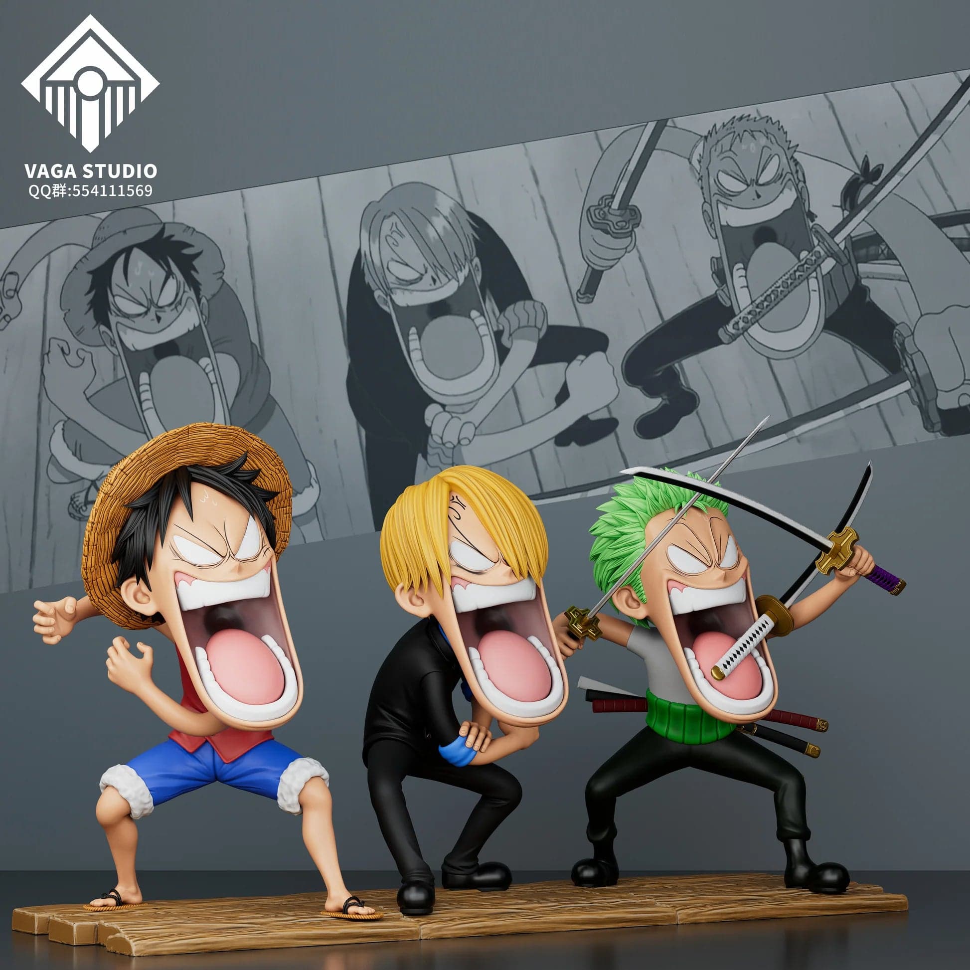 Vaga - Luffy, Sanji and Zoro - Thumbnail 6