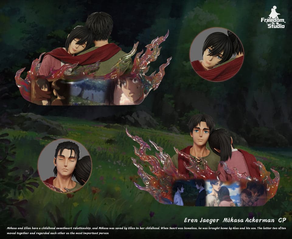 Freedom - Eren and Mikasa - Thumbnail 5