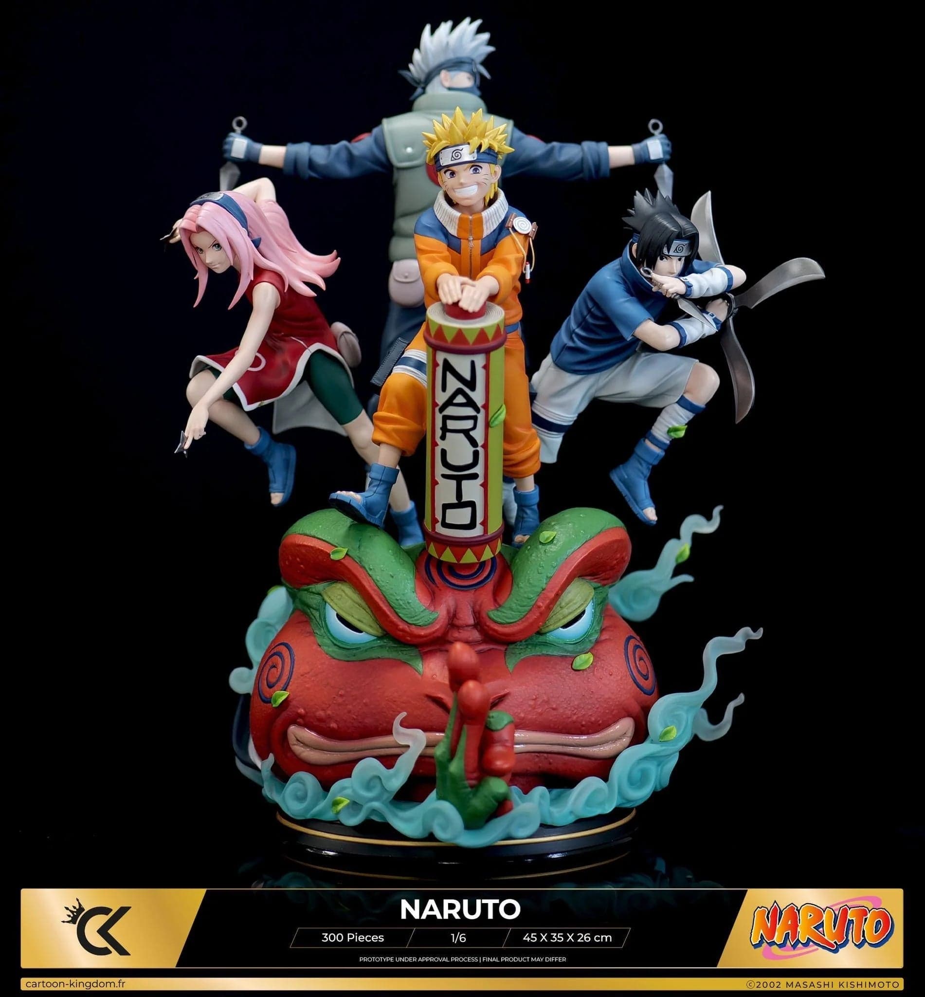 Cartoon Kingdom - Naruto, Kakashi, Sasuke and Sakura - Image 1