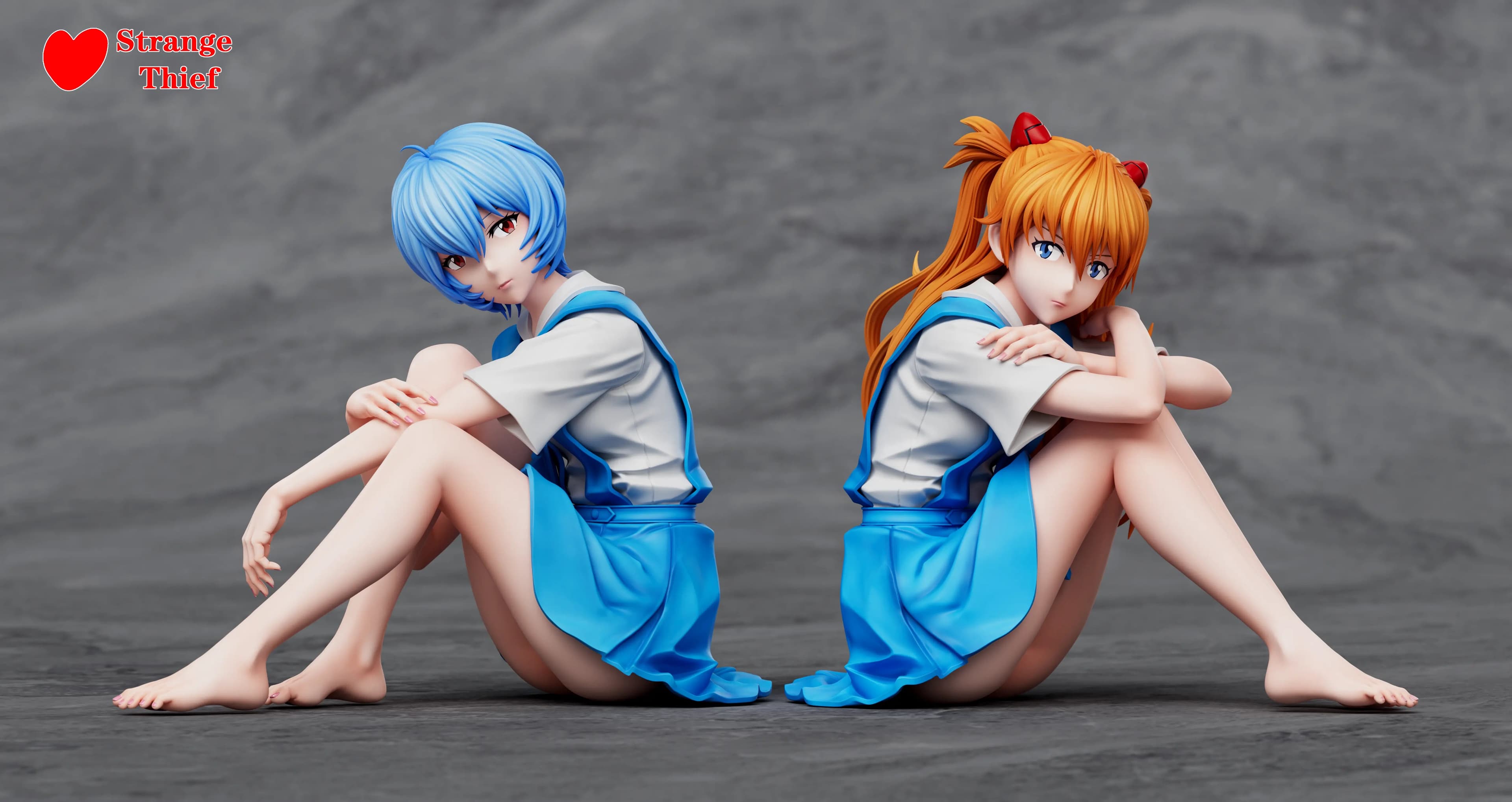 Strange Thief - Asuka and Rei - Thumbnail 3