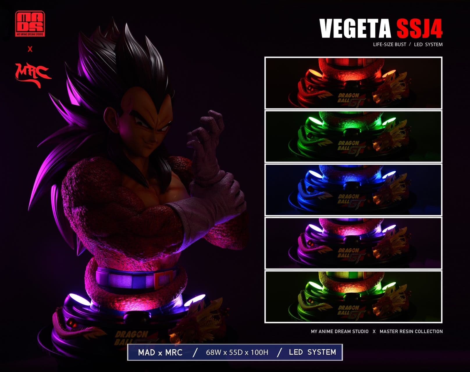 MAD x MRC - SSJ4 Vegeta - Thumbnail 8