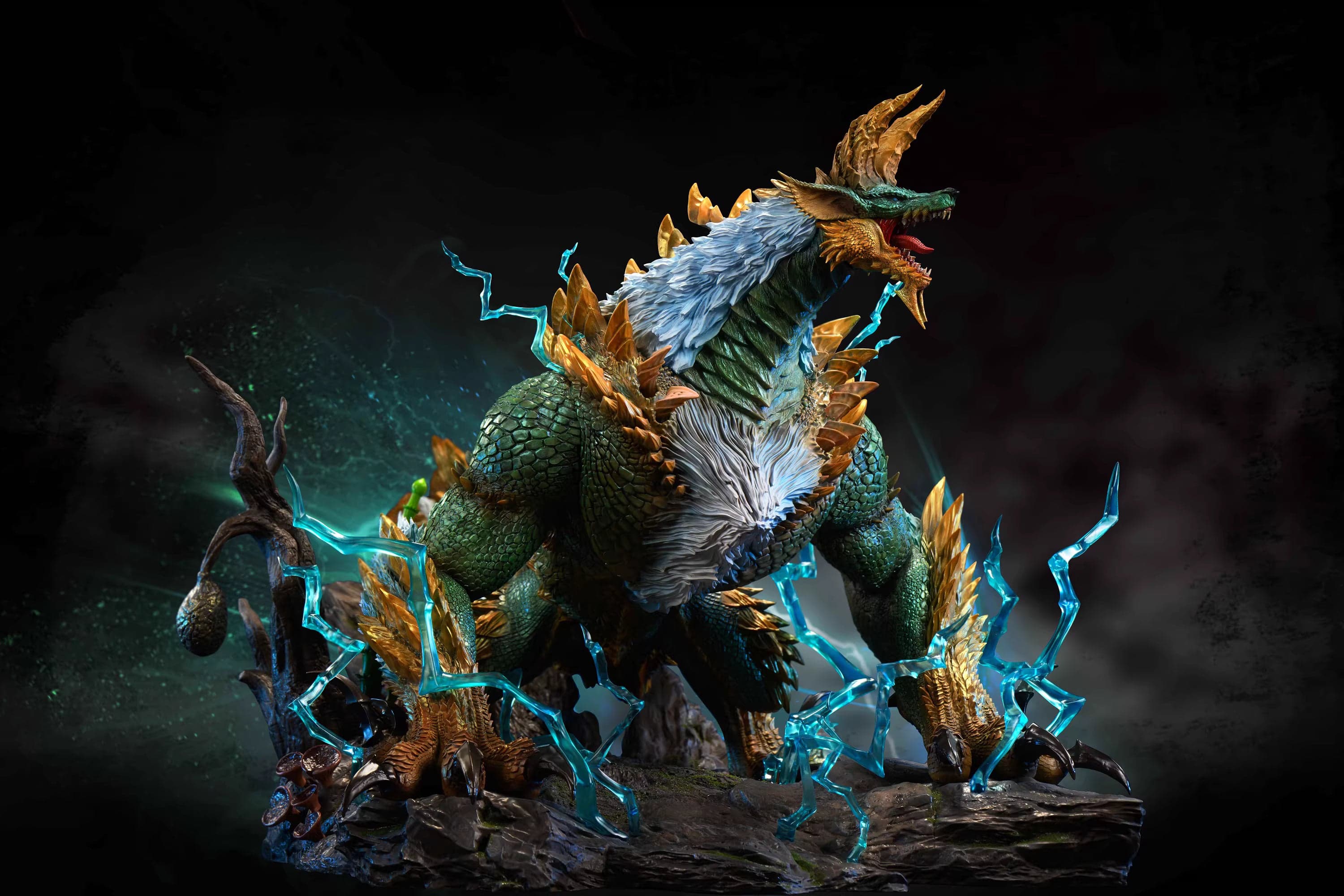 Sword and Wing - Zinogre and Stygian Zinogre