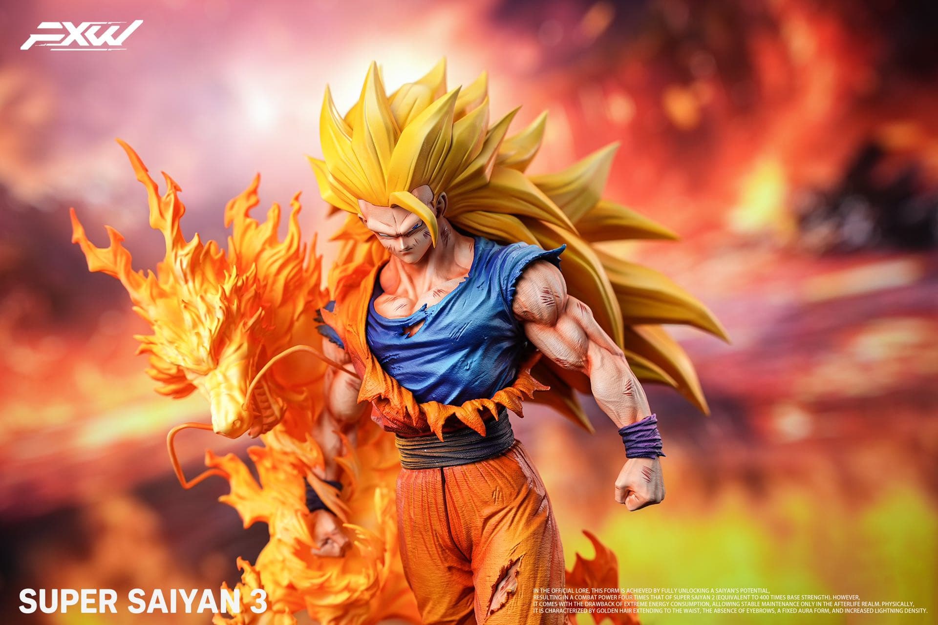 FXW - SSJ3 Dragon Fist Goku - Thumbnail 2